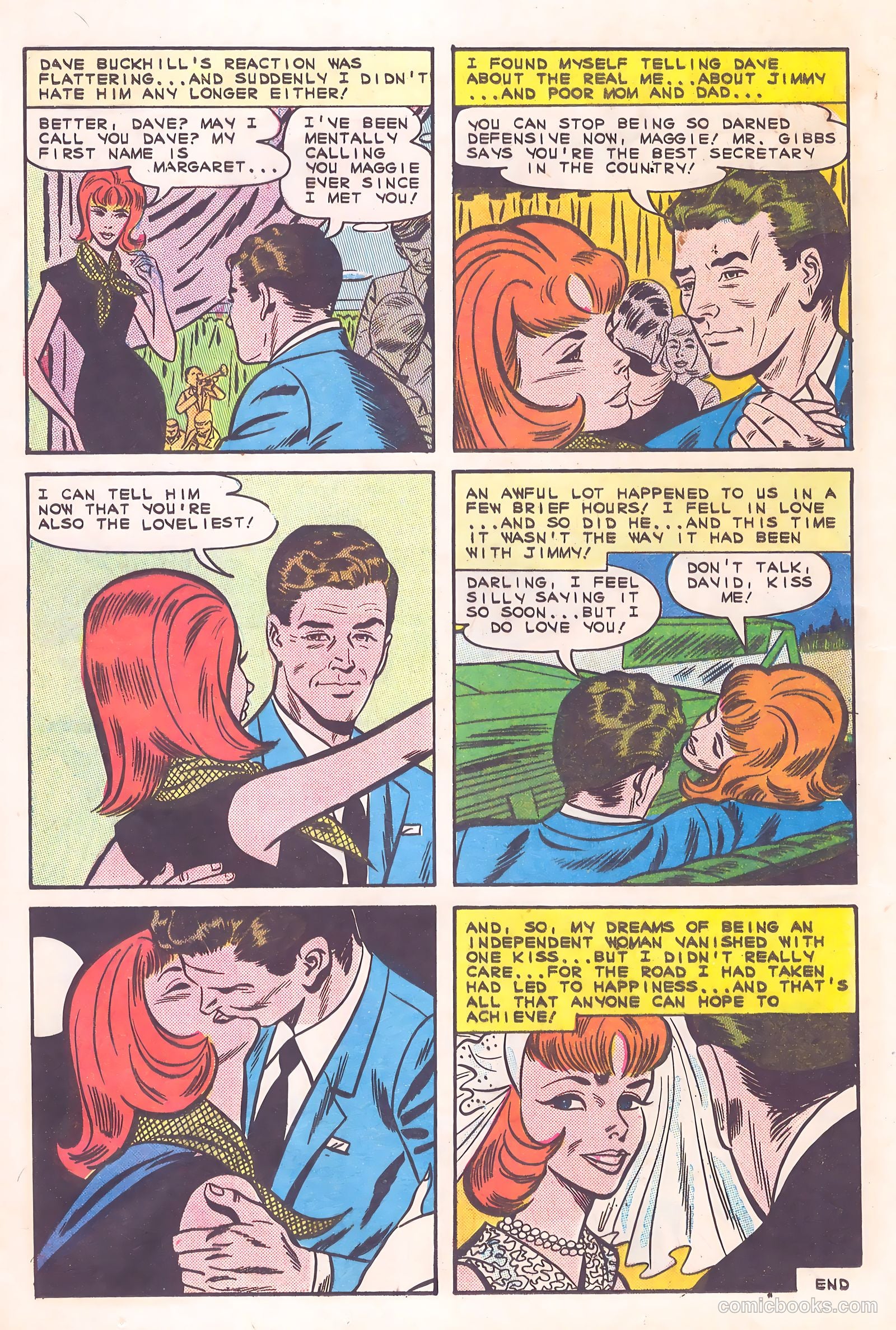 Career Girl Romances #32 (1966) — page 12 of 36