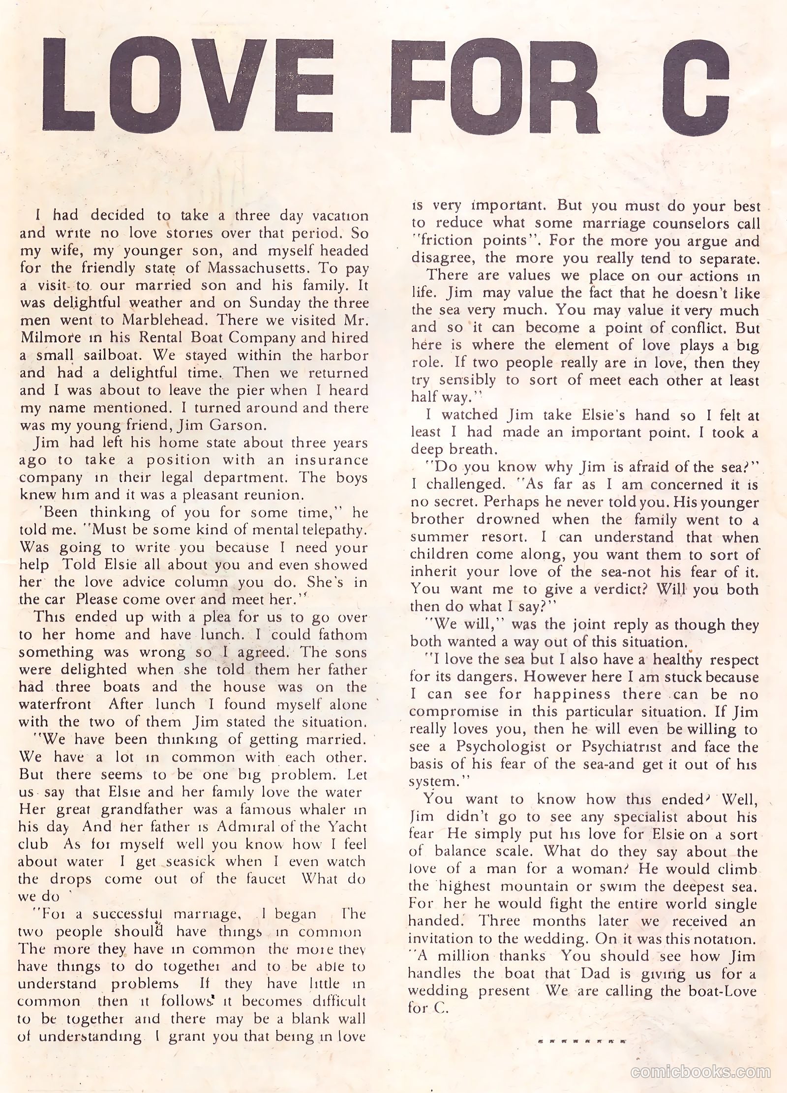 Career Girl Romances #32 (1966) — page 13 of 36