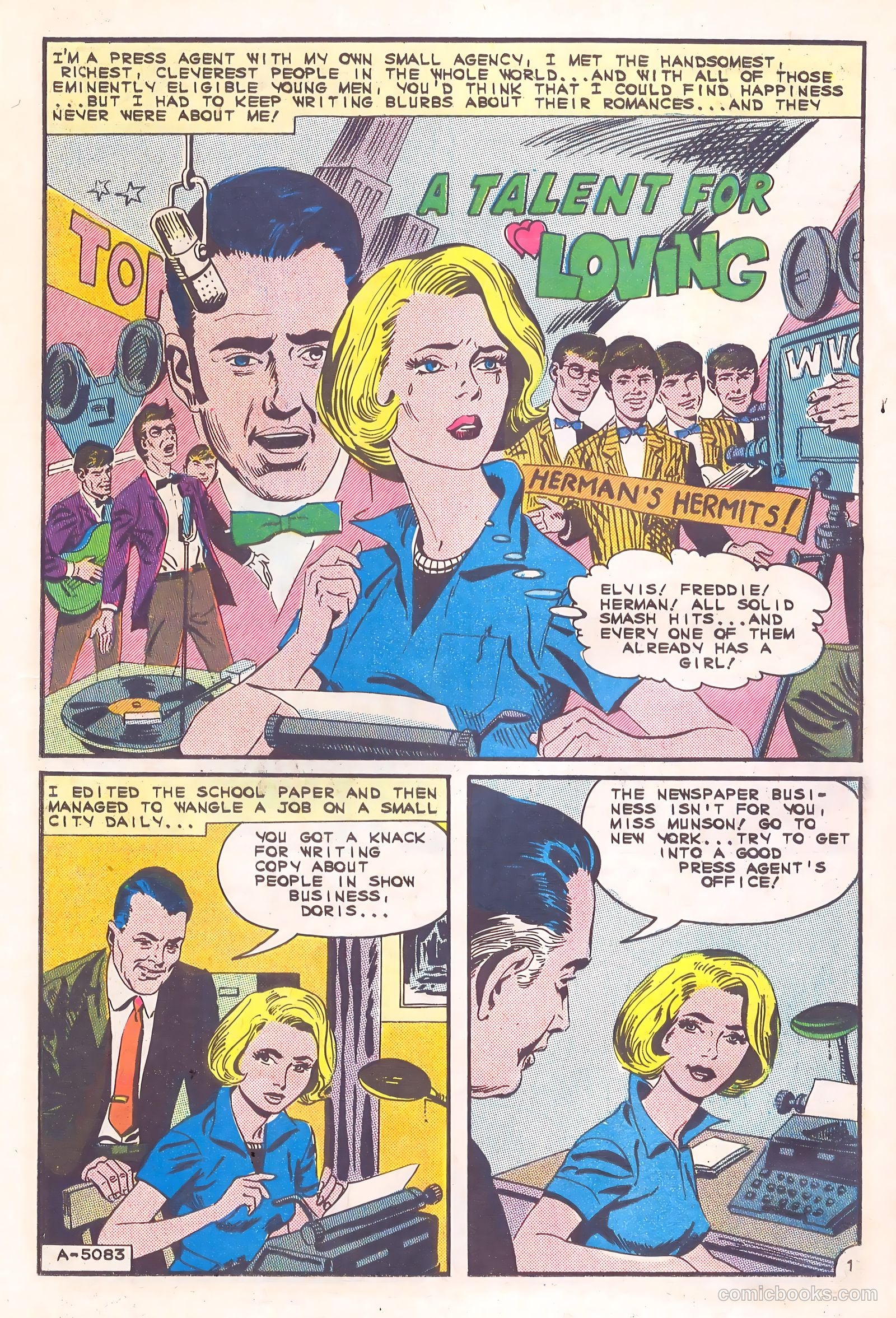 Career Girl Romances #32 (1966) — page 15 of 36