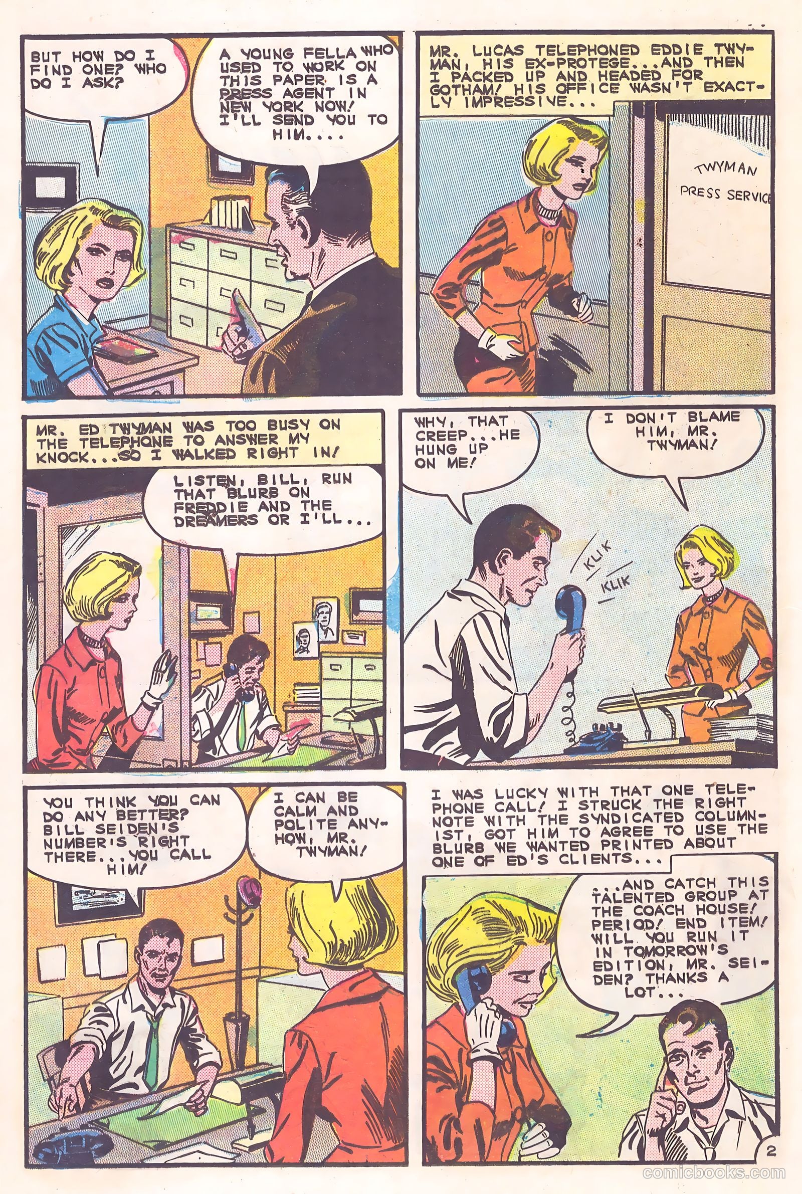 Career Girl Romances #32 (1966) — page 16 of 36