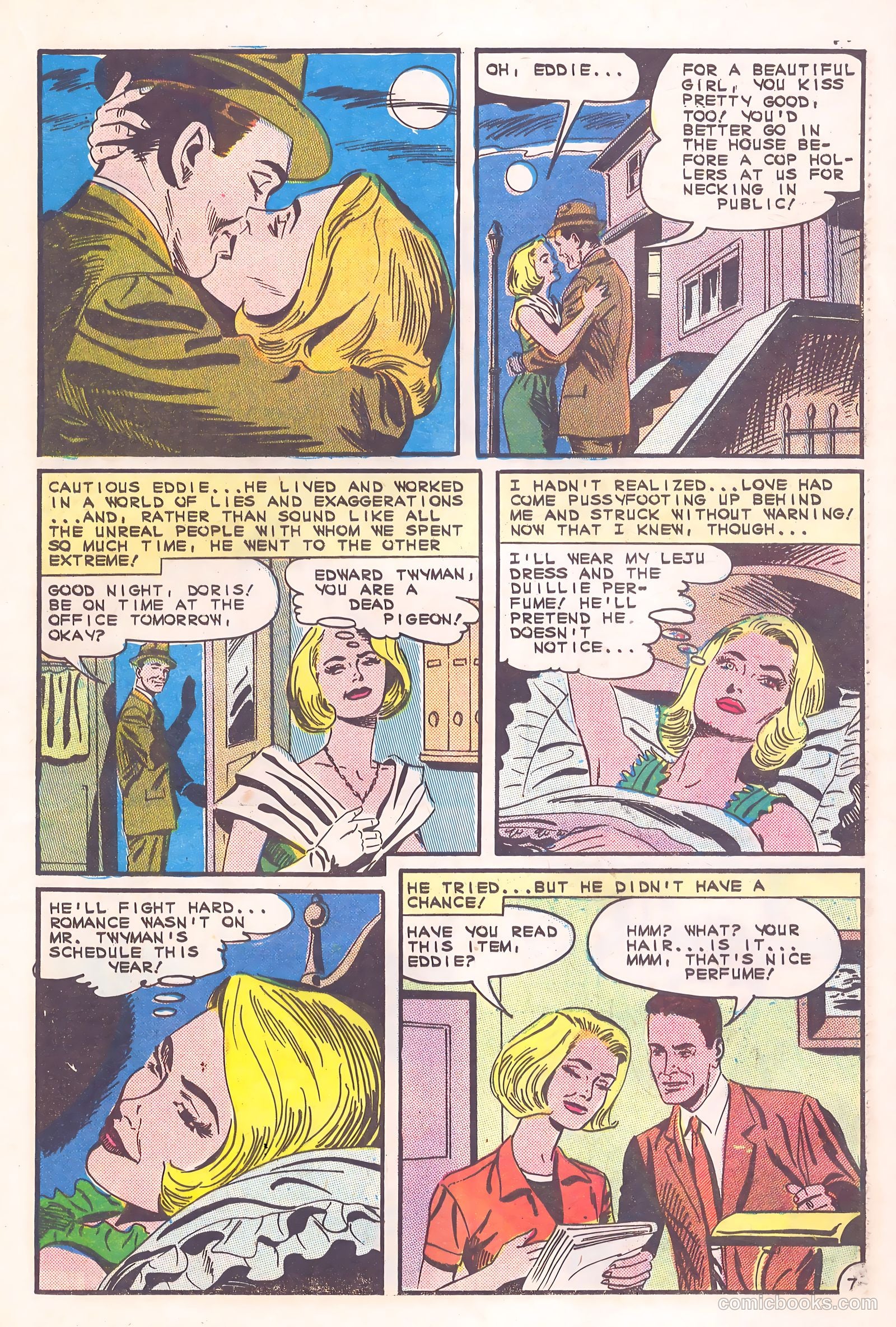 Career Girl Romances #32 (1966) — page 21 of 36