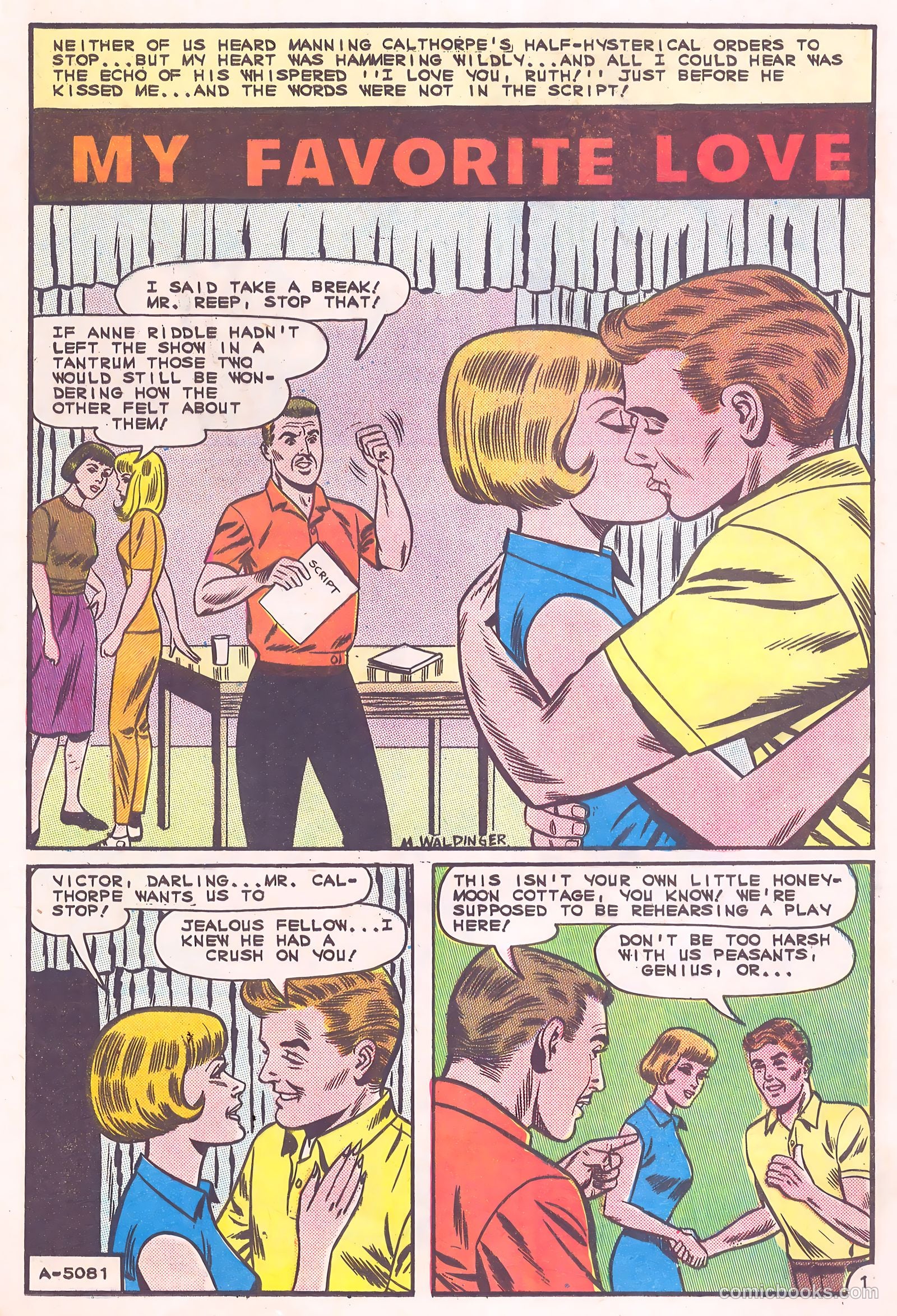 Career Girl Romances #32 (1966) — page 25 of 36