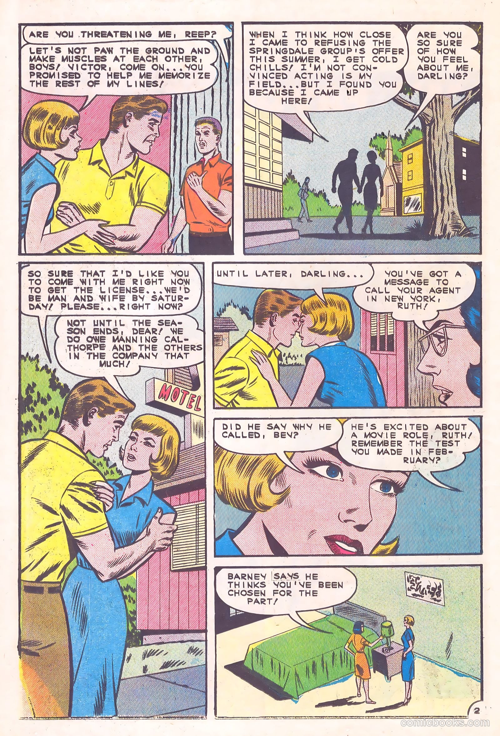 Career Girl Romances #32 (1966) — page 26 of 36