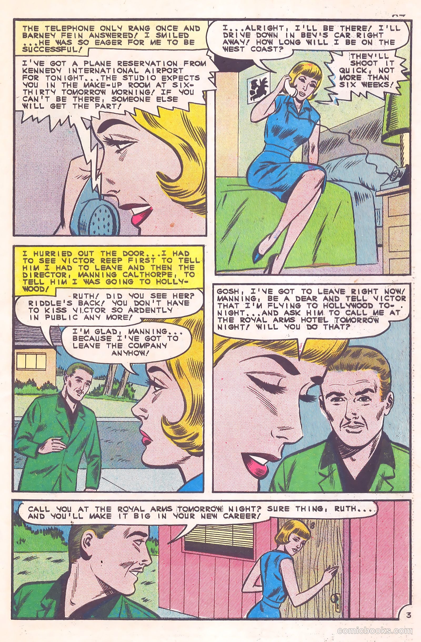 Career Girl Romances #32 (1966) — page 27 of 36