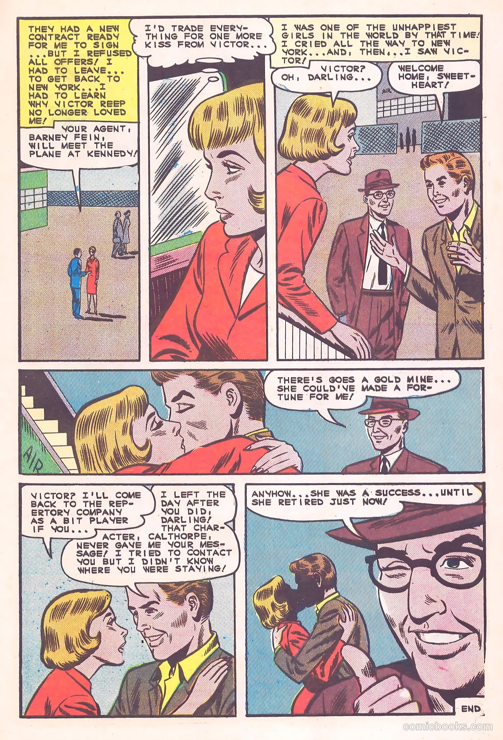 Career Girl Romances #32 (1966) — page 33 of 36