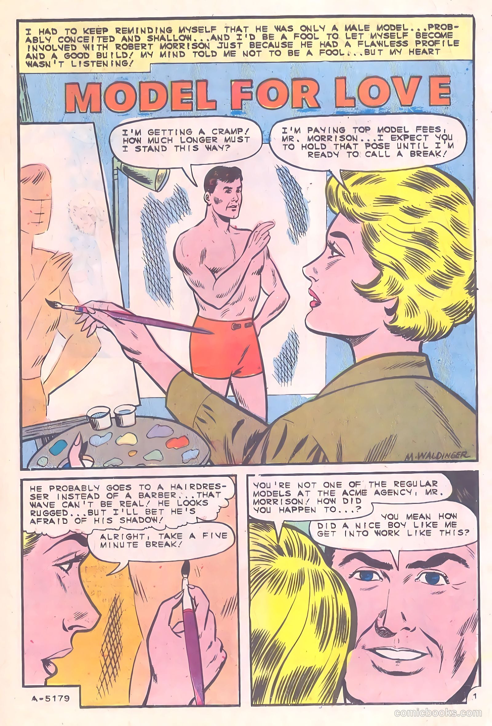 Career Girl Romances #33 (1966) — page 15 of 36