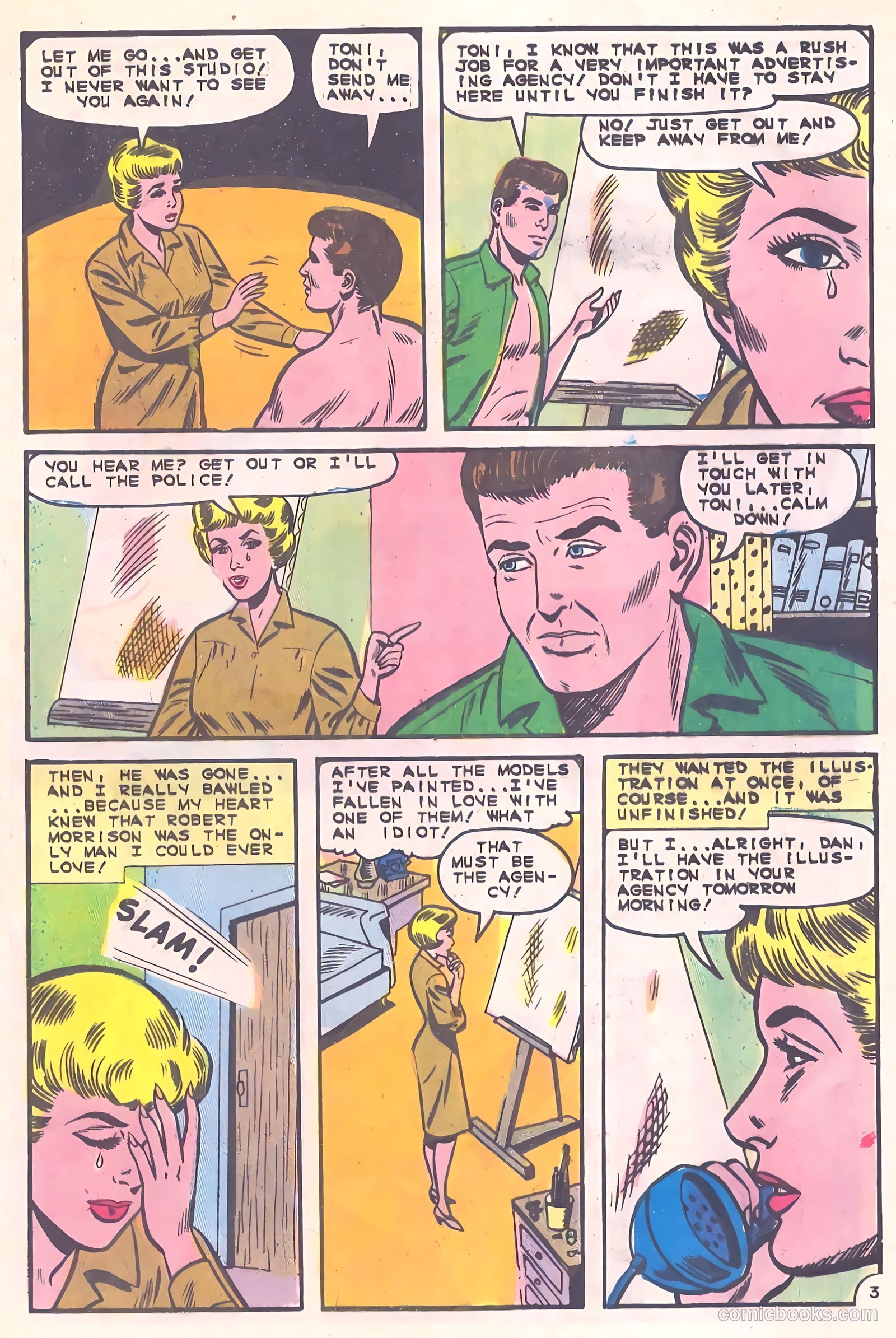 Career Girl Romances #33 (1966) — page 17 of 36