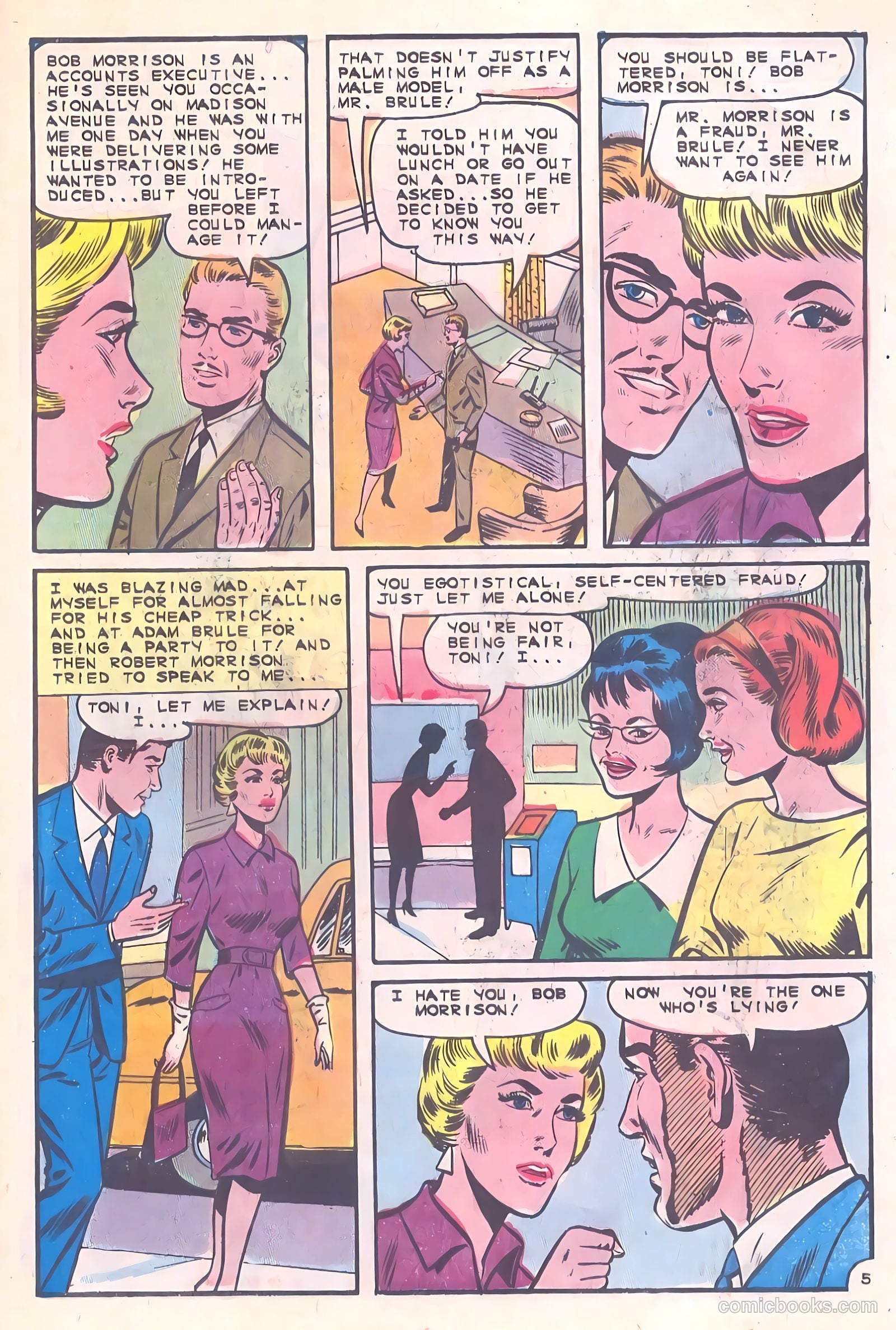 Career Girl Romances #33 (1966) — page 19 of 36