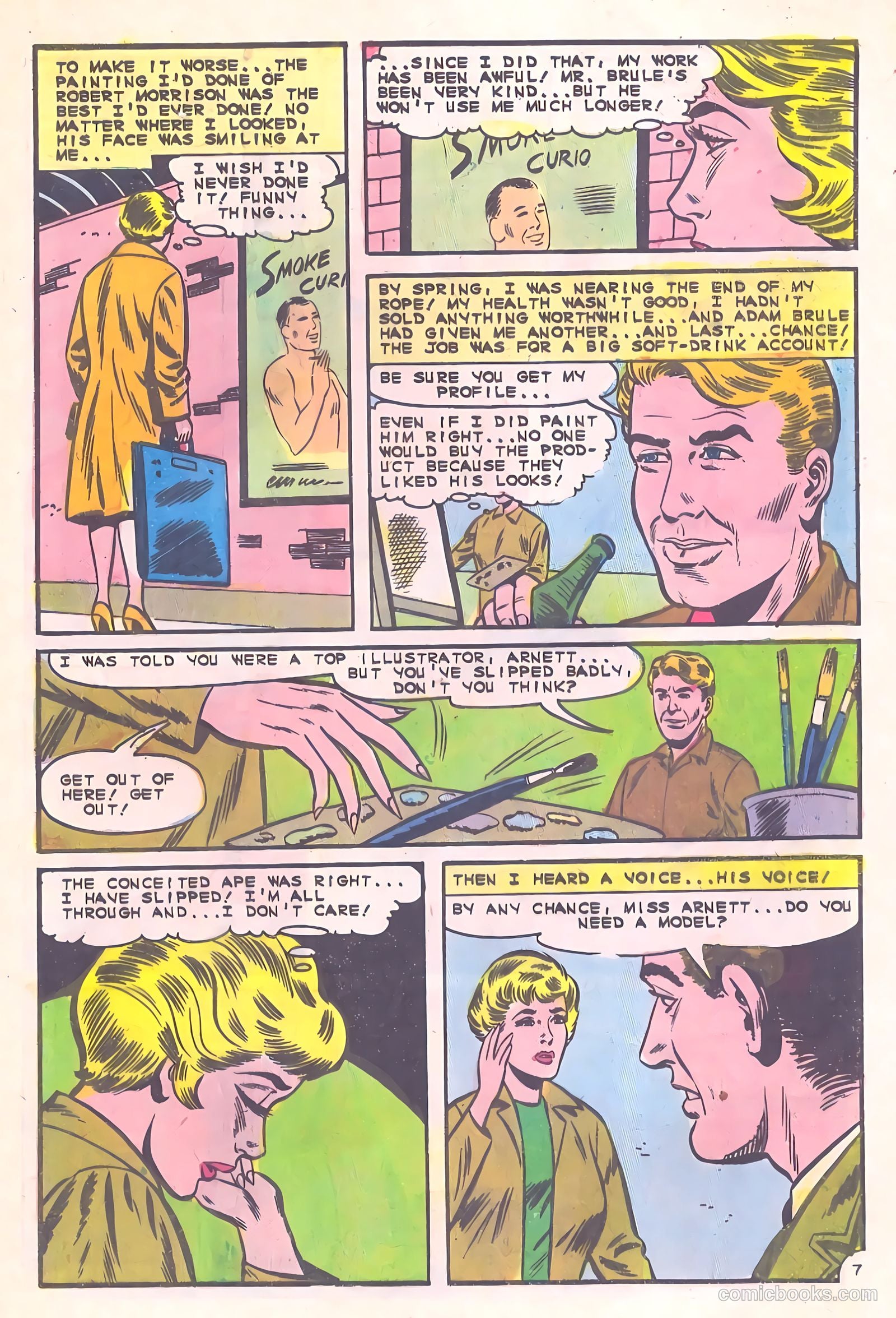 Career Girl Romances #33 (1966) — page 21 of 36