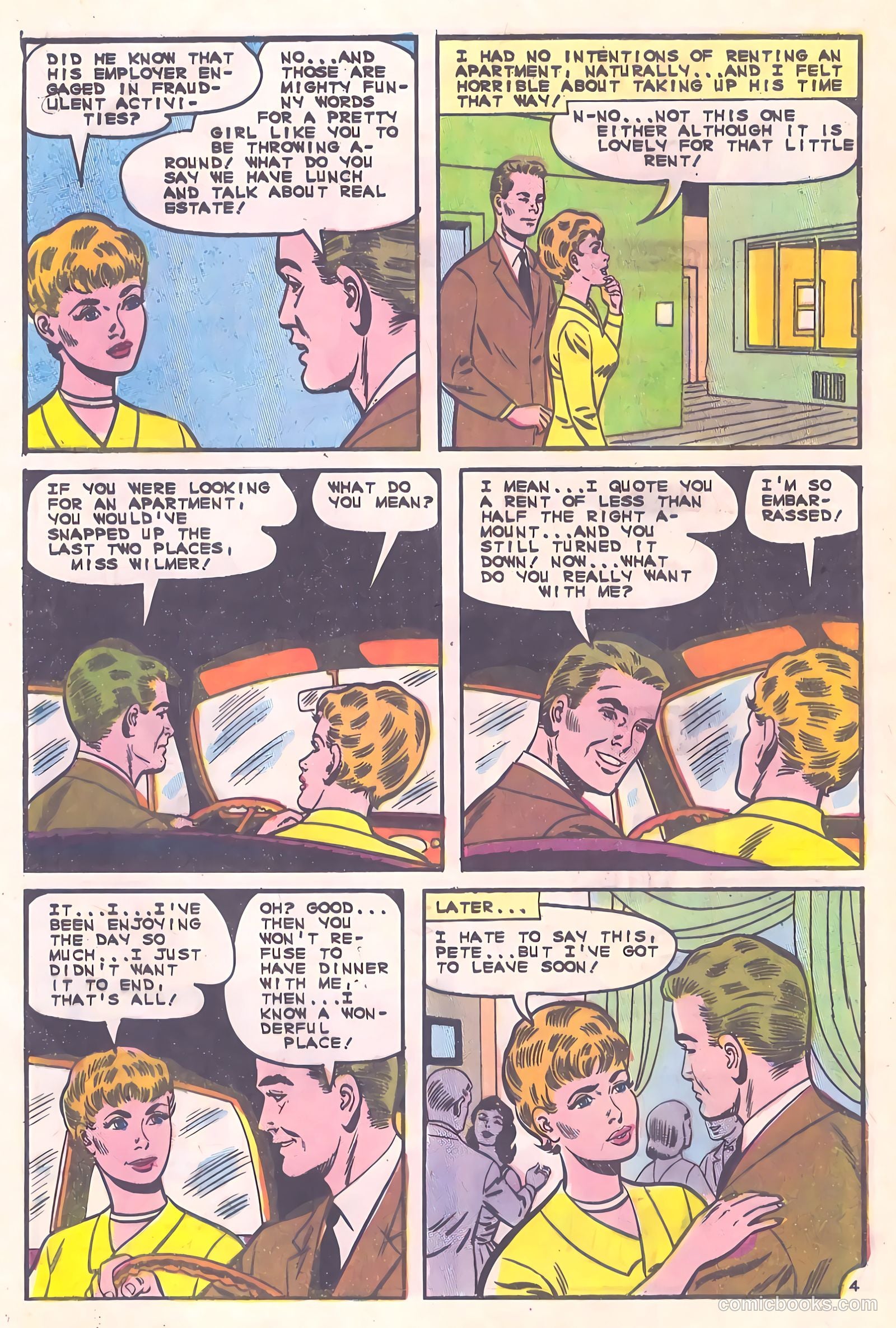 Career Girl Romances #33 (1966) — page 28 of 36