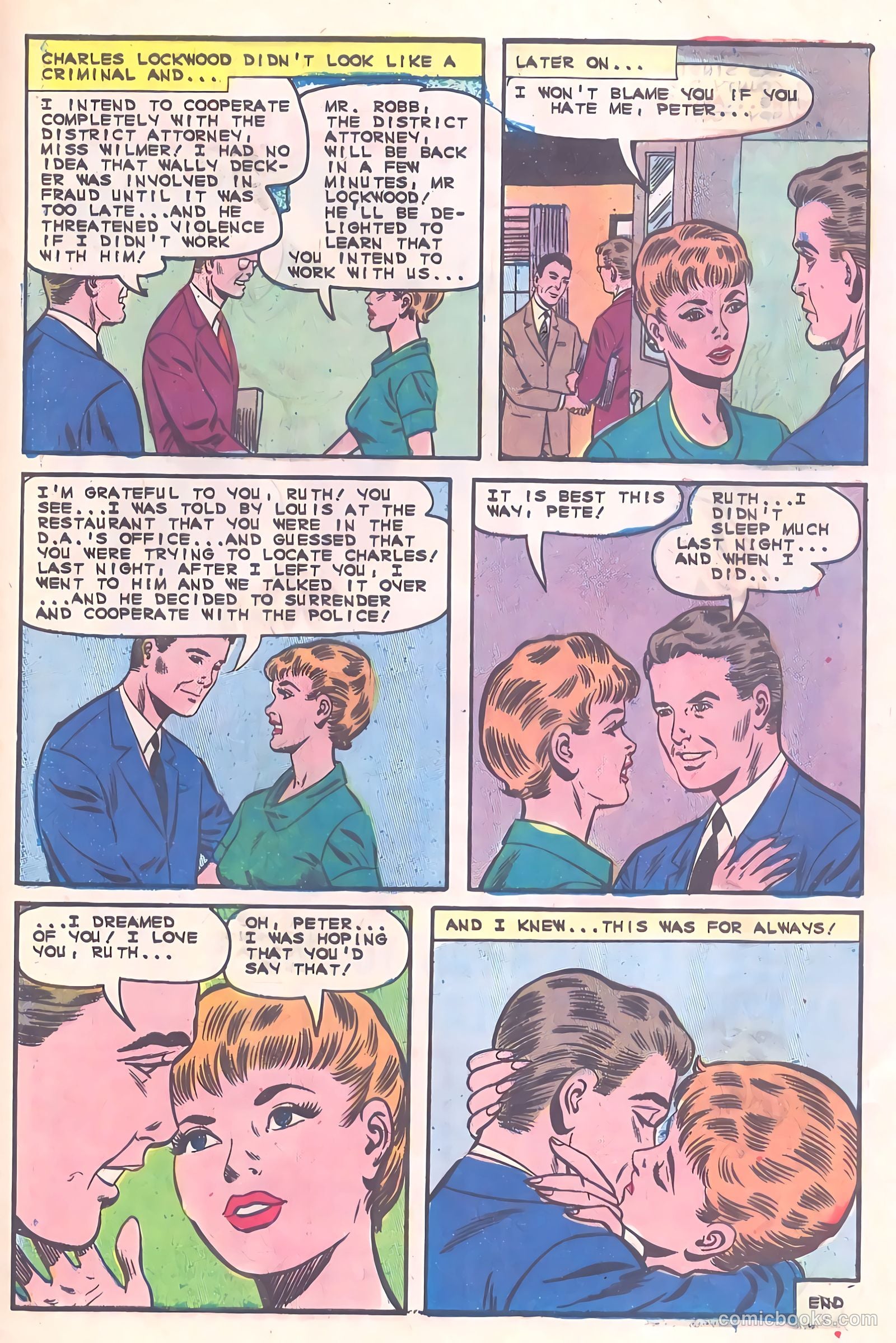 Career Girl Romances #33 (1966) — page 33 of 36