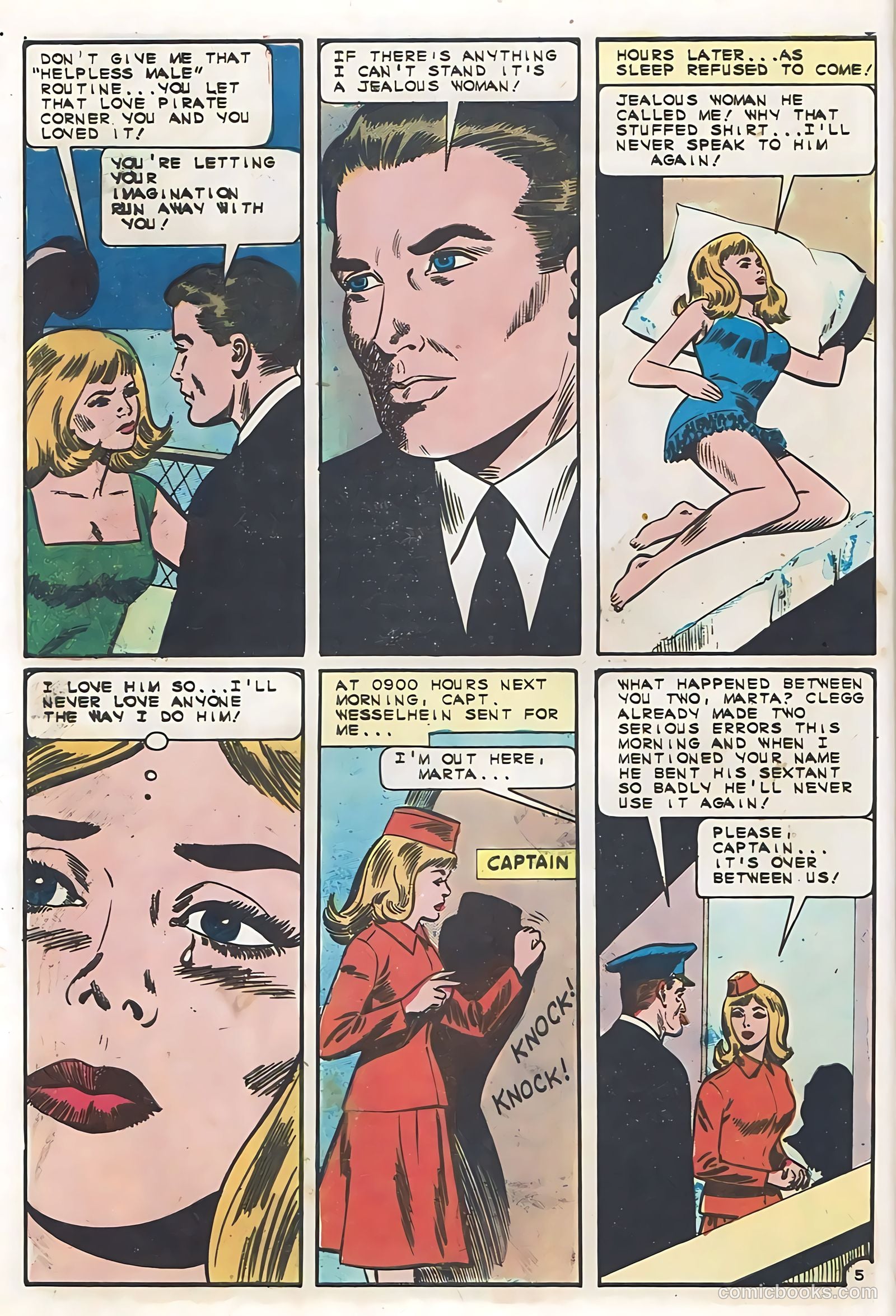 Career Girl Romances #34 (1966) — page 8 of 36