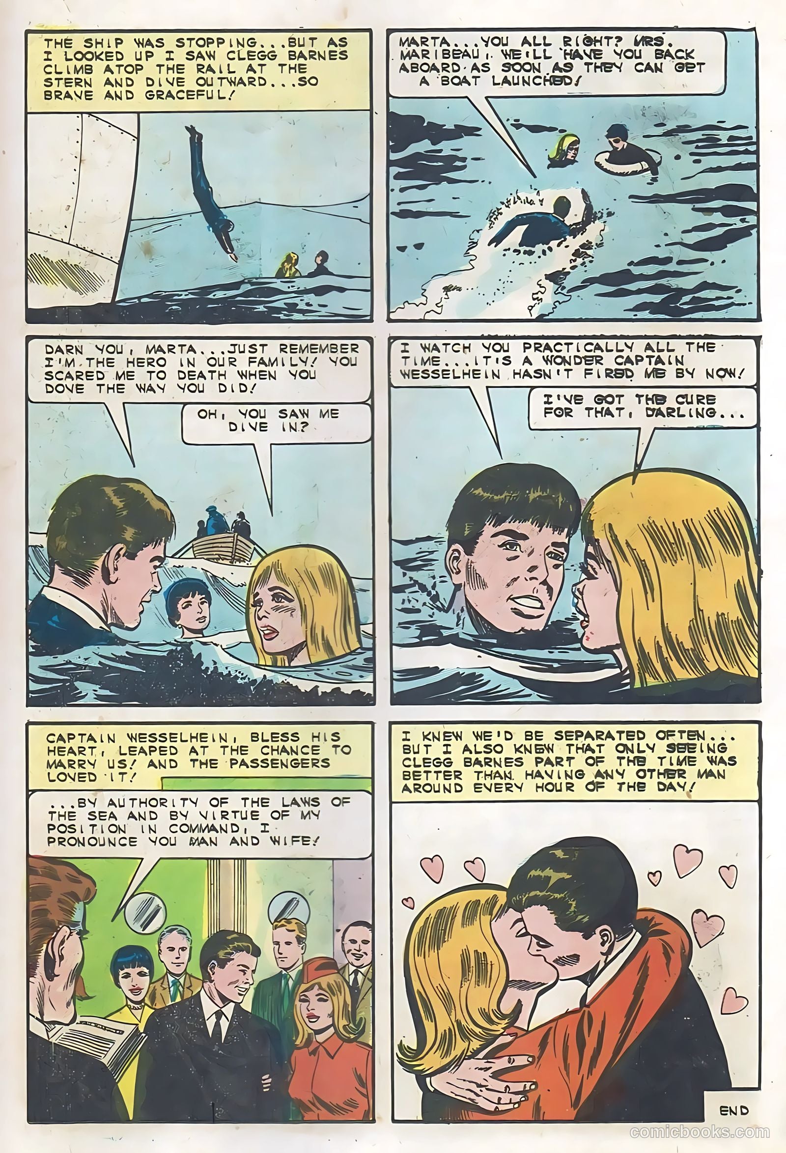 Career Girl Romances #34 (1966) — page 11 of 36