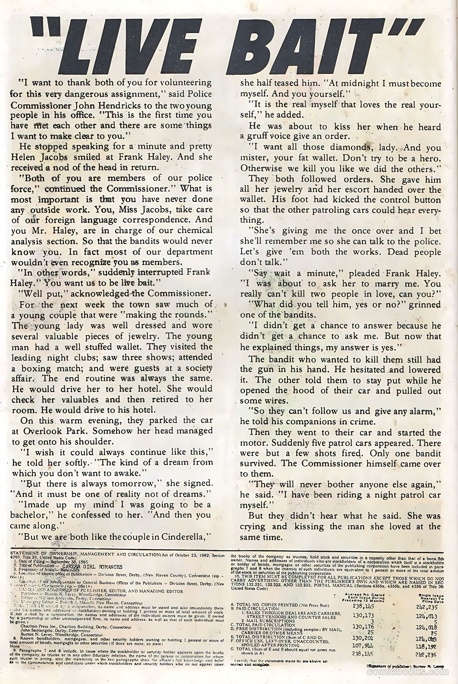 Career Girl Romances #34 (1966) — page 12 of 36