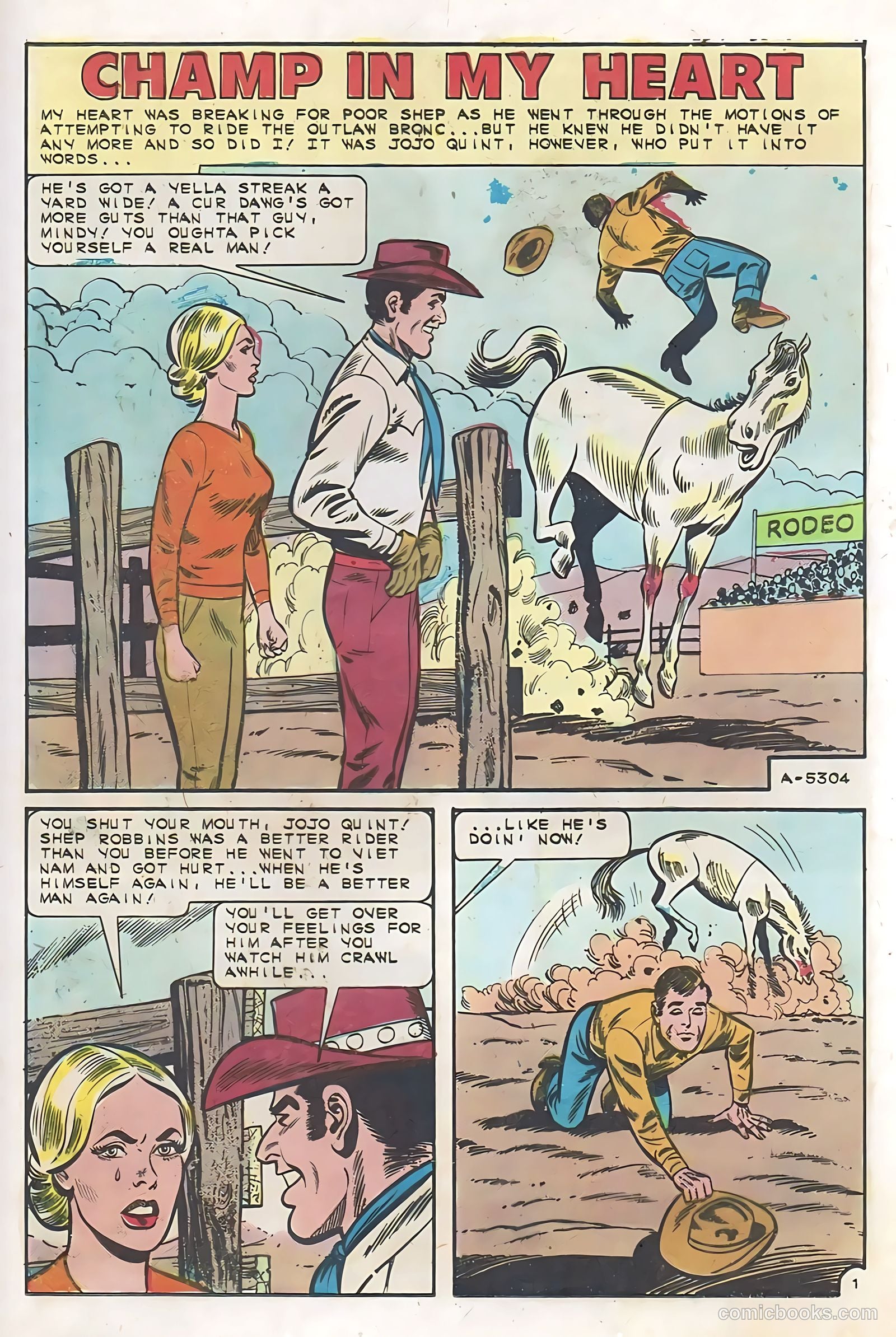 Career Girl Romances #34 (1966) — page 25 of 36