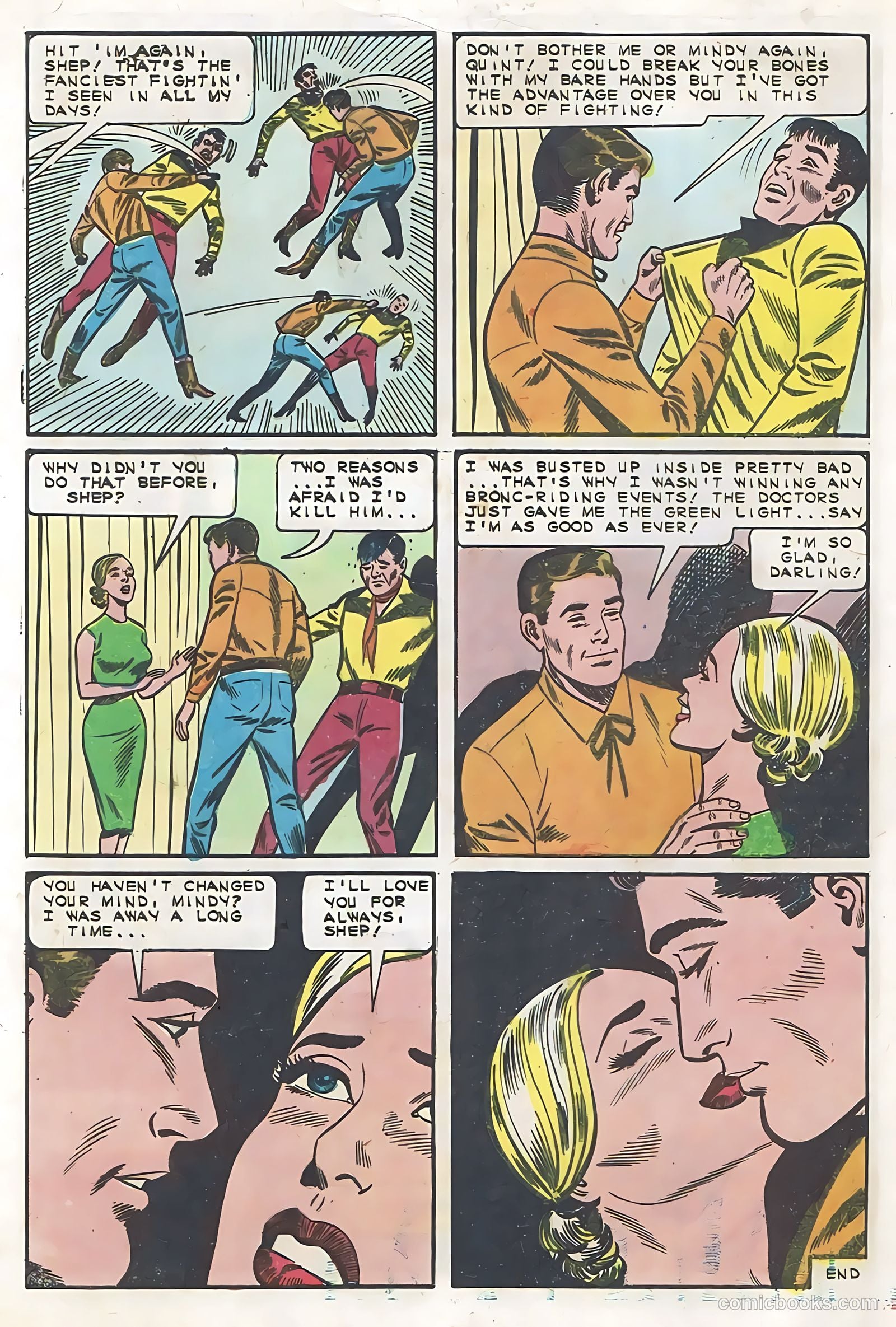 Career Girl Romances #34 (1966) — page 32 of 36