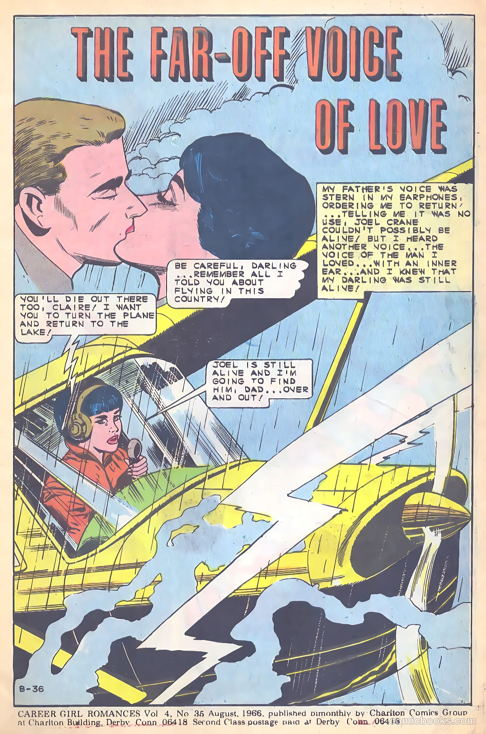 Career Girl Romances #35 (1966) — page 3 of 37
