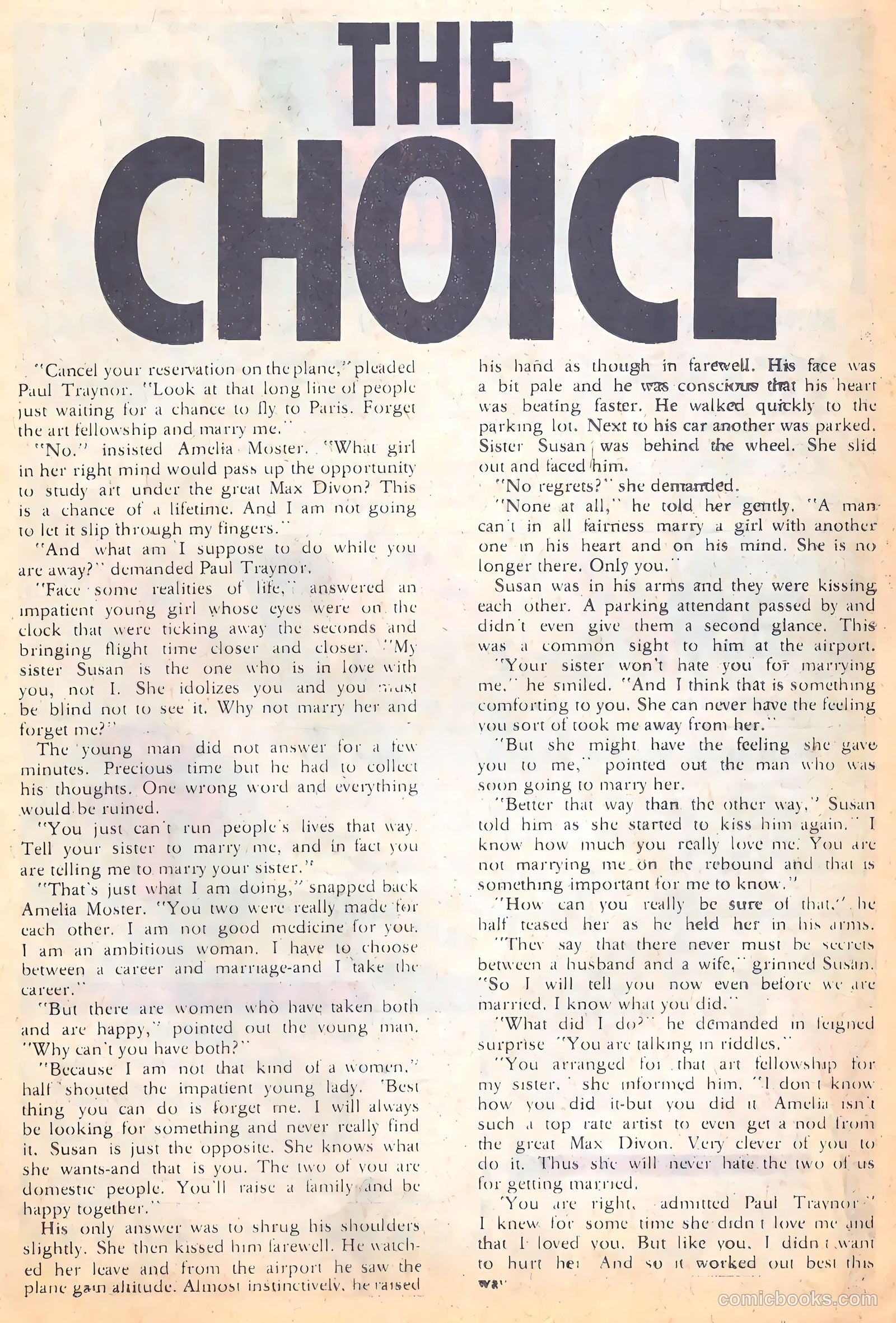 Career Girl Romances #35 (1966) — page 13 of 37