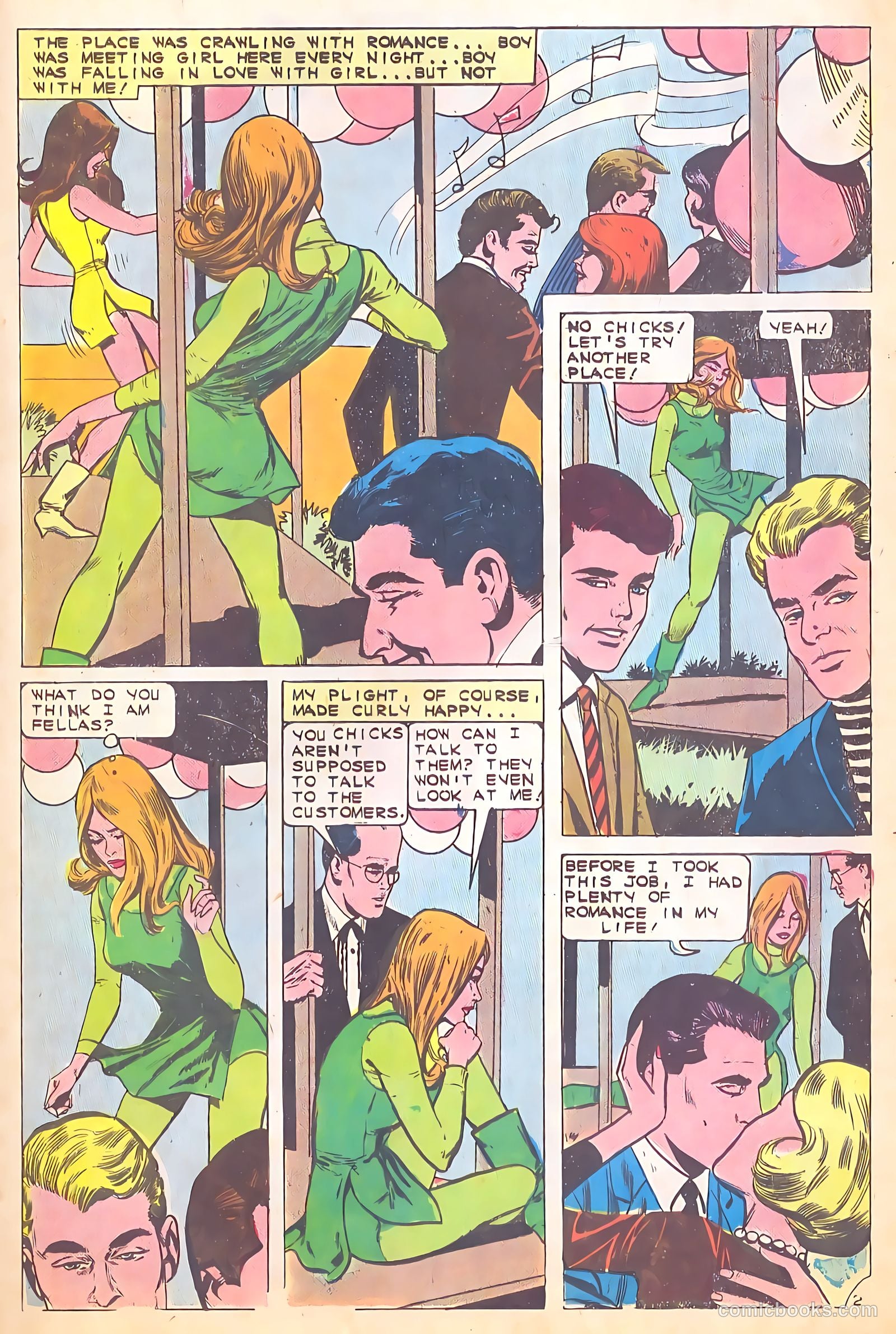 Career Girl Romances #35 (1966) — page 25 of 37
