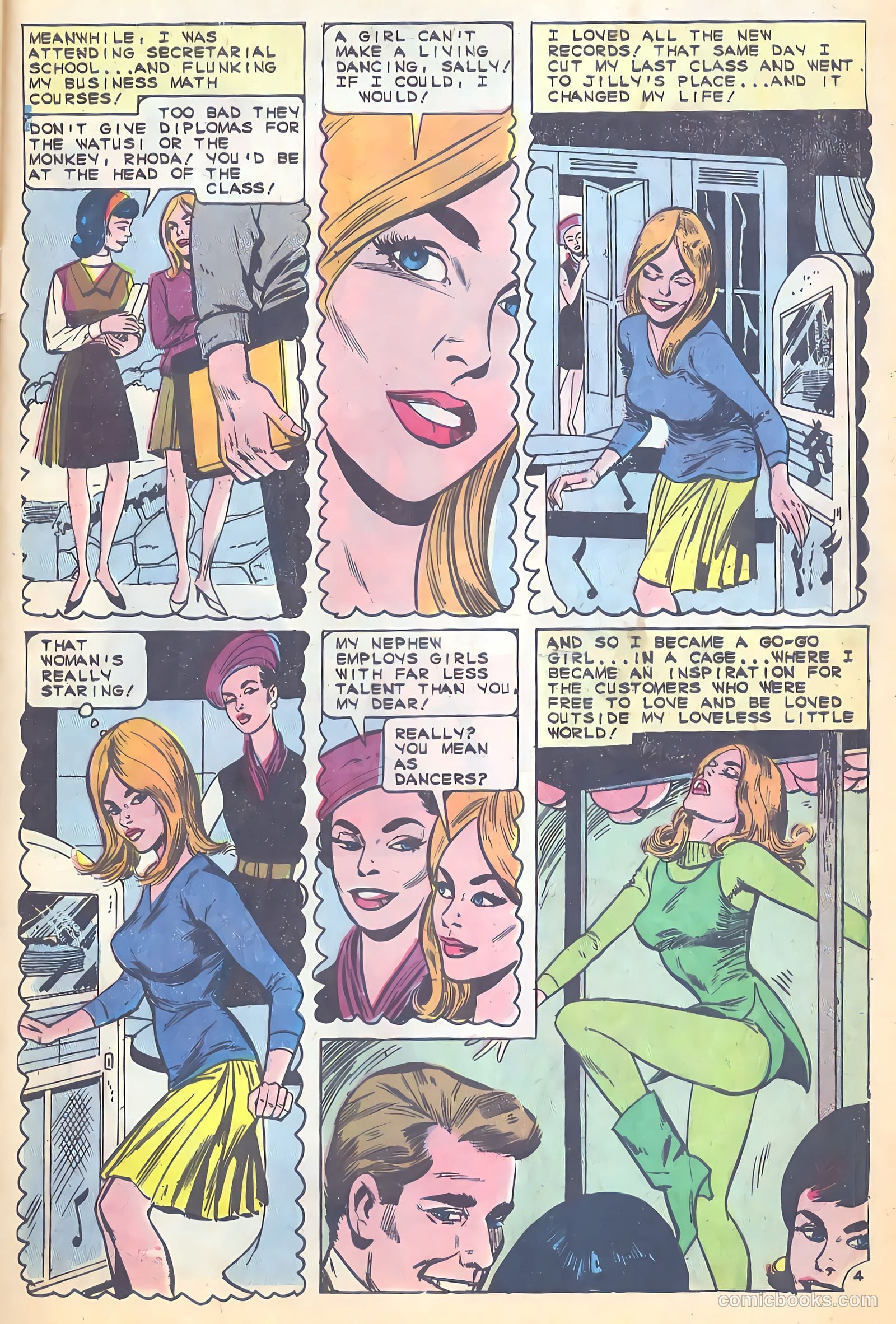 Career Girl Romances #35 (1966) — page 27 of 37