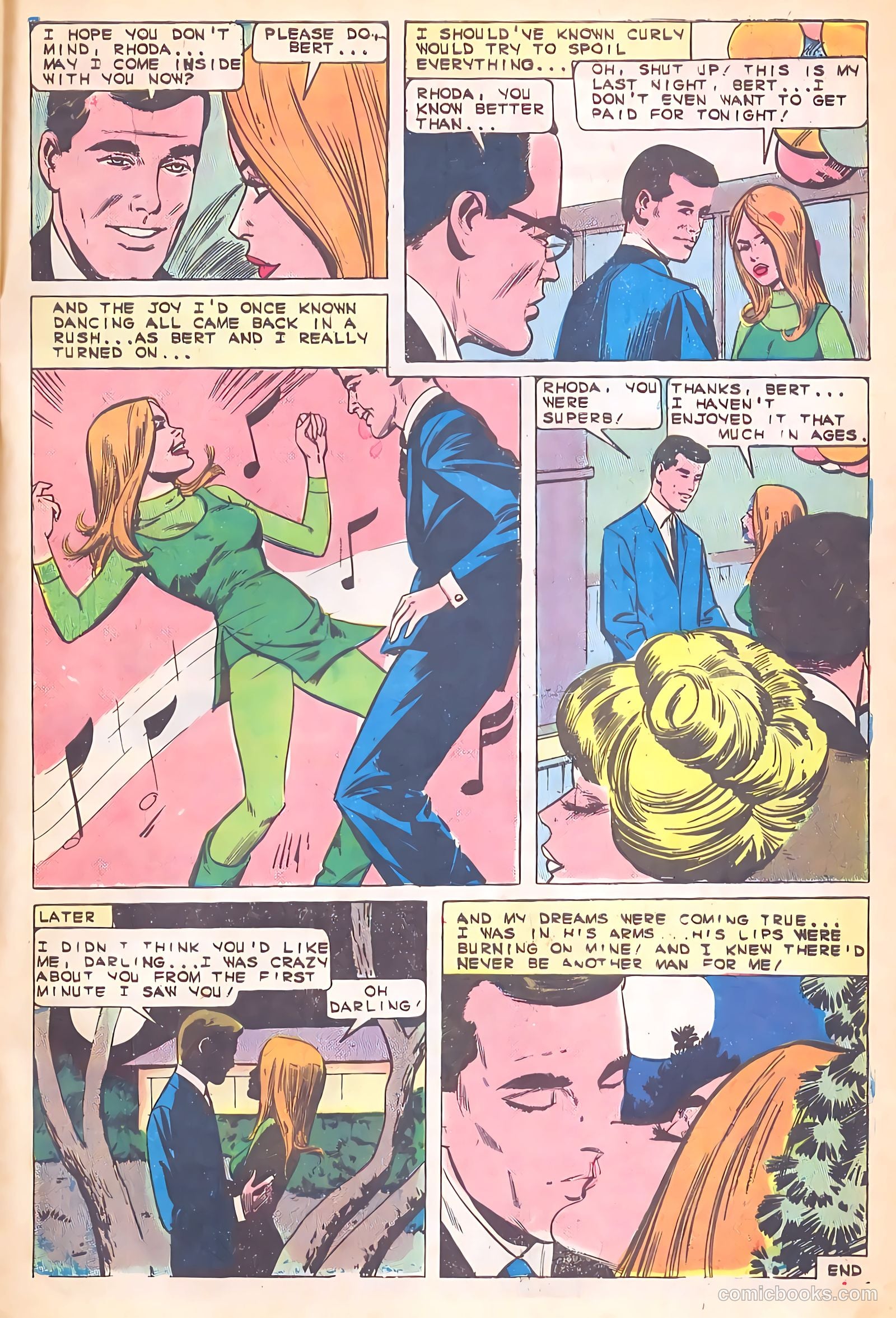 Career Girl Romances #35 (1966) — page 33 of 37