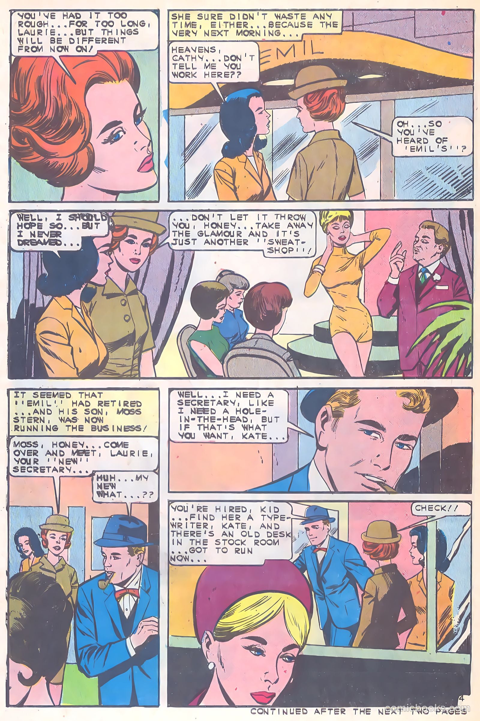 Career Girl Romances #36 (1966) — page 6 of 36