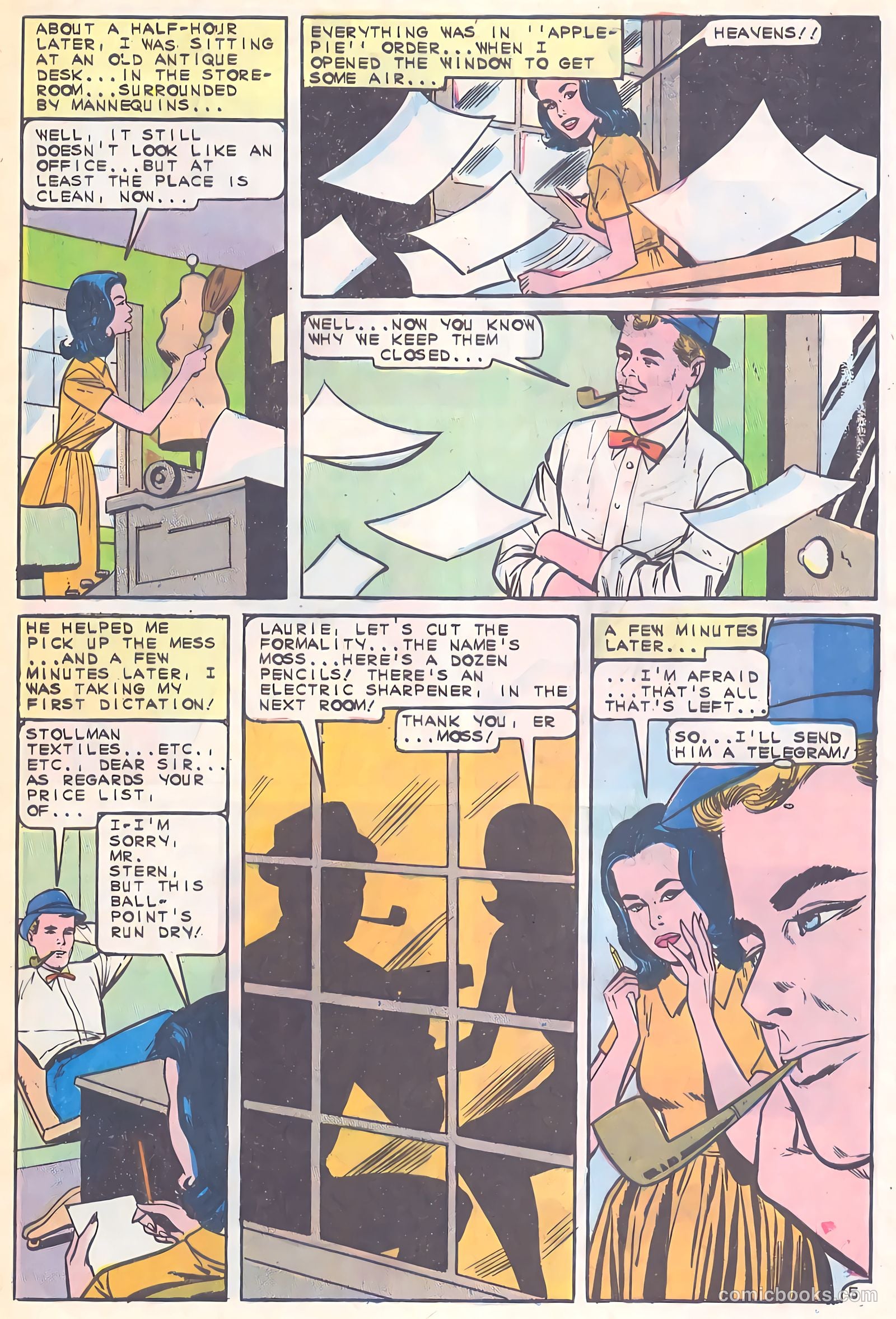 Career Girl Romances #36 (1966) — page 9 of 36