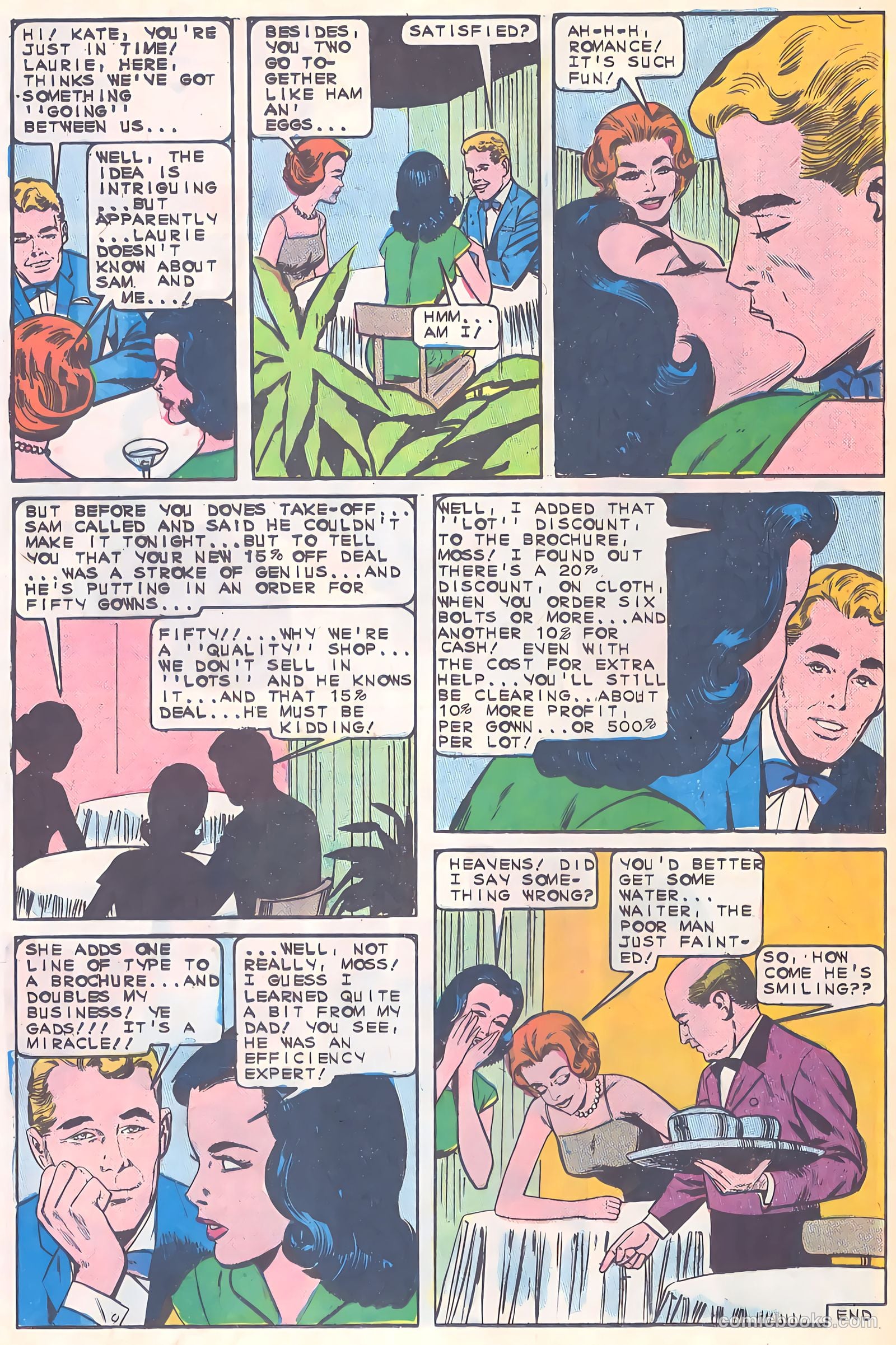 Career Girl Romances #36 (1966) — page 12 of 36