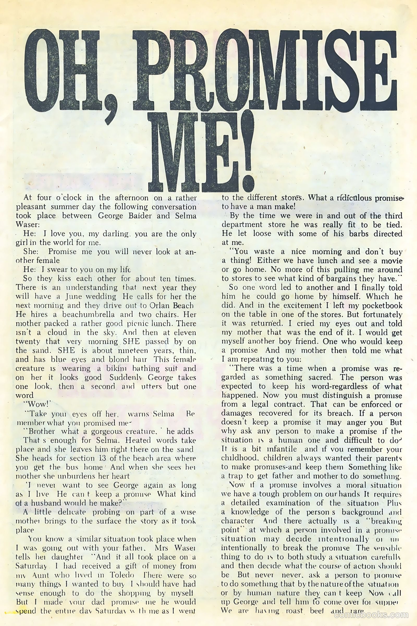 Career Girl Romances #37 (1966) — page 13 of 36