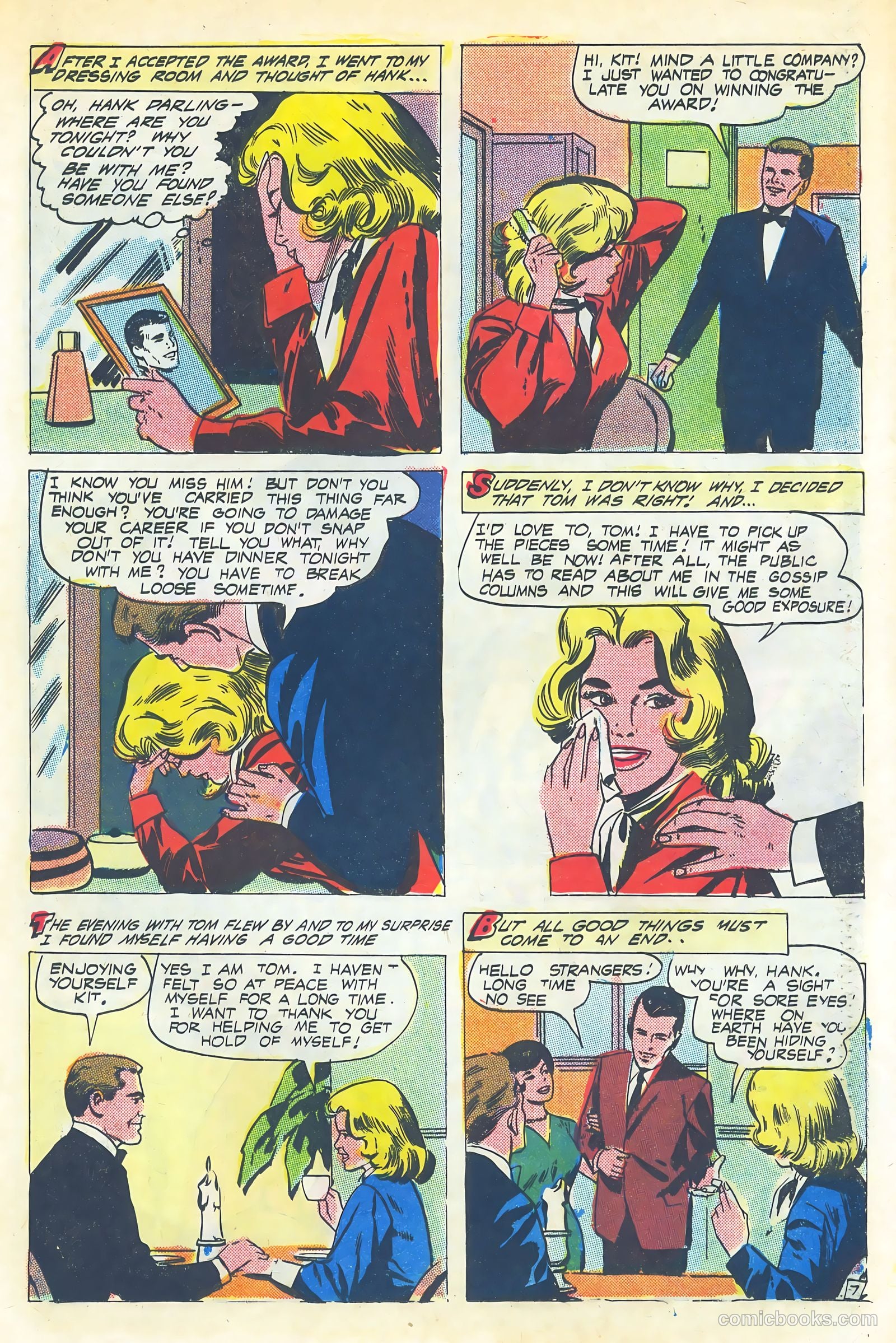 Career Girl Romances #37 (1966) — page 21 of 36