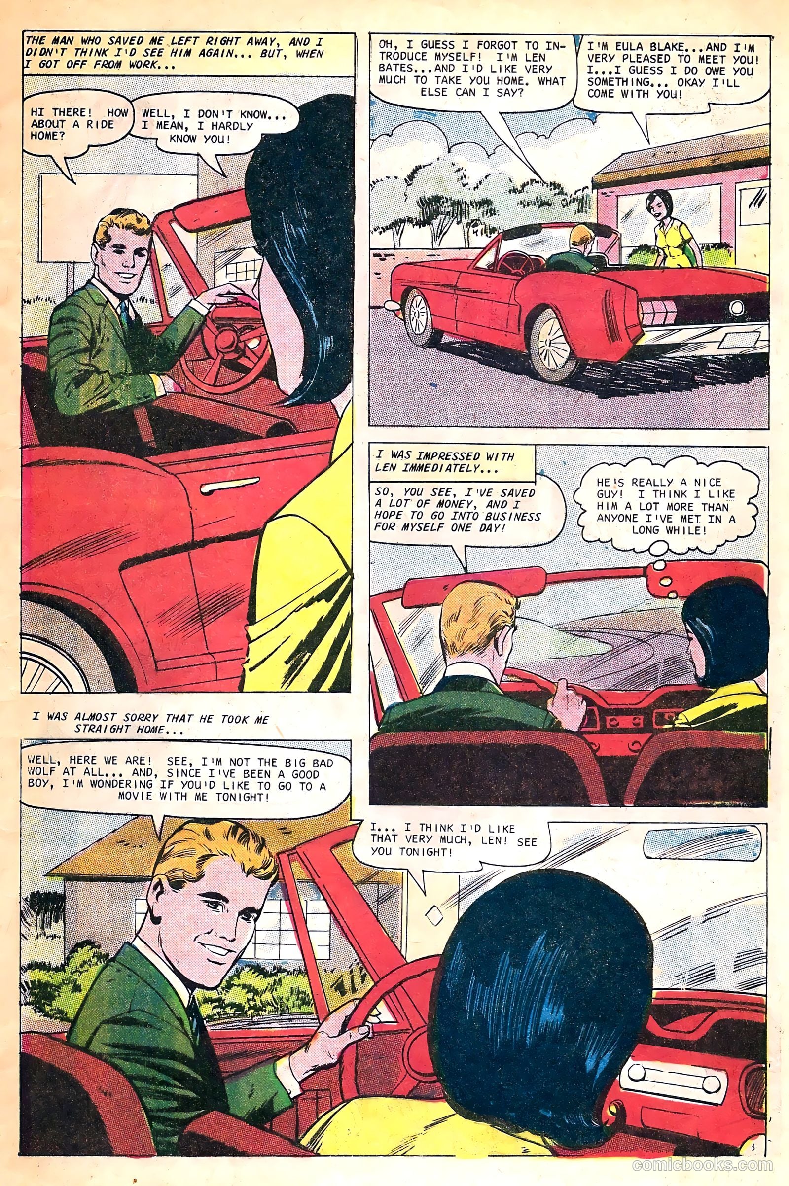 Career Girl Romances #38 (1967) — page 5 of 36