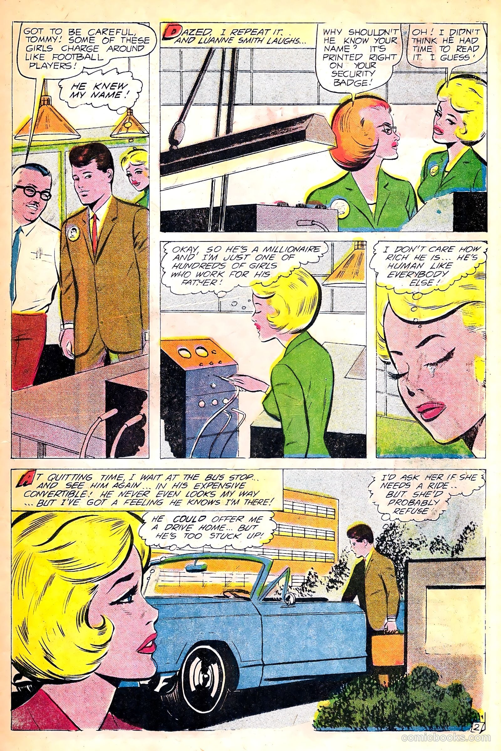 Career Girl Romances #38 (1967) — page 25 of 36