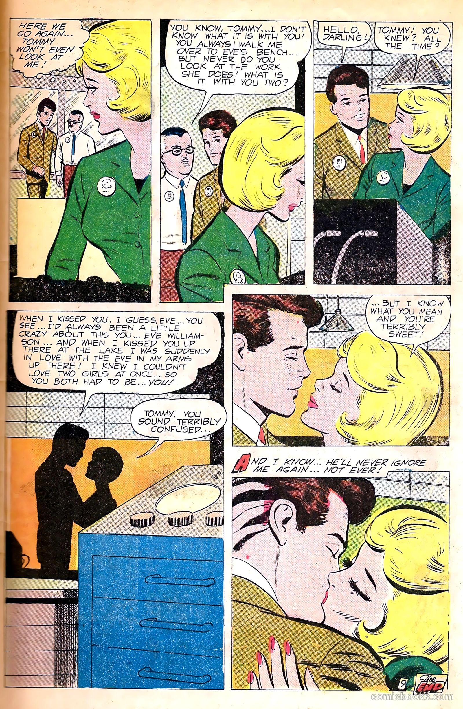 Career Girl Romances #38 (1967) — page 33 of 36