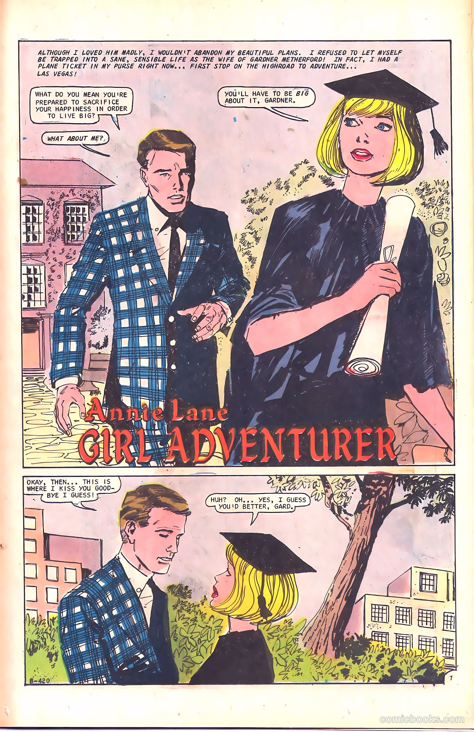 Career Girl Romances #39 (1967) — page 25 of 36