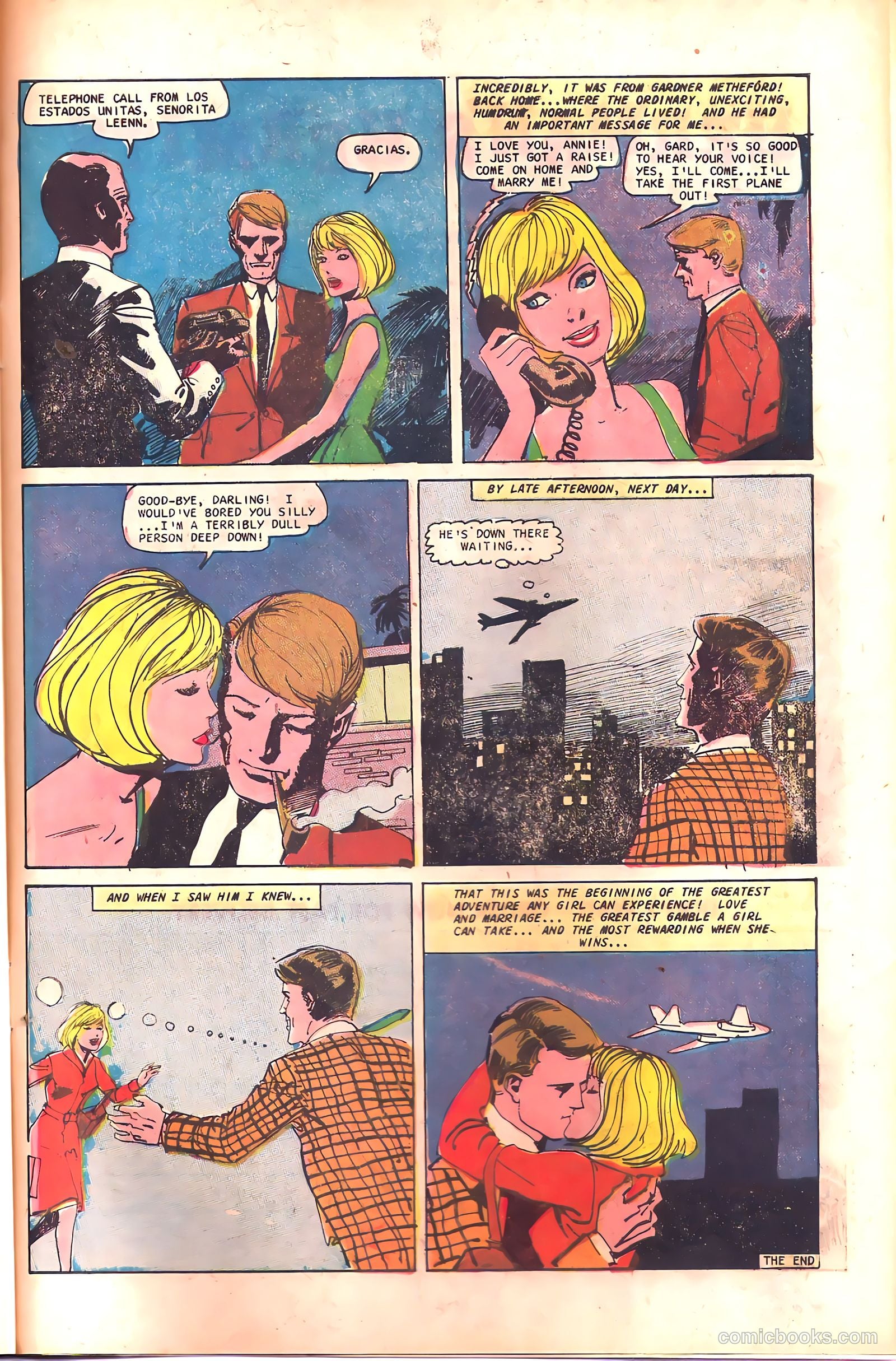 Career Girl Romances #39 (1967) — page 33 of 36