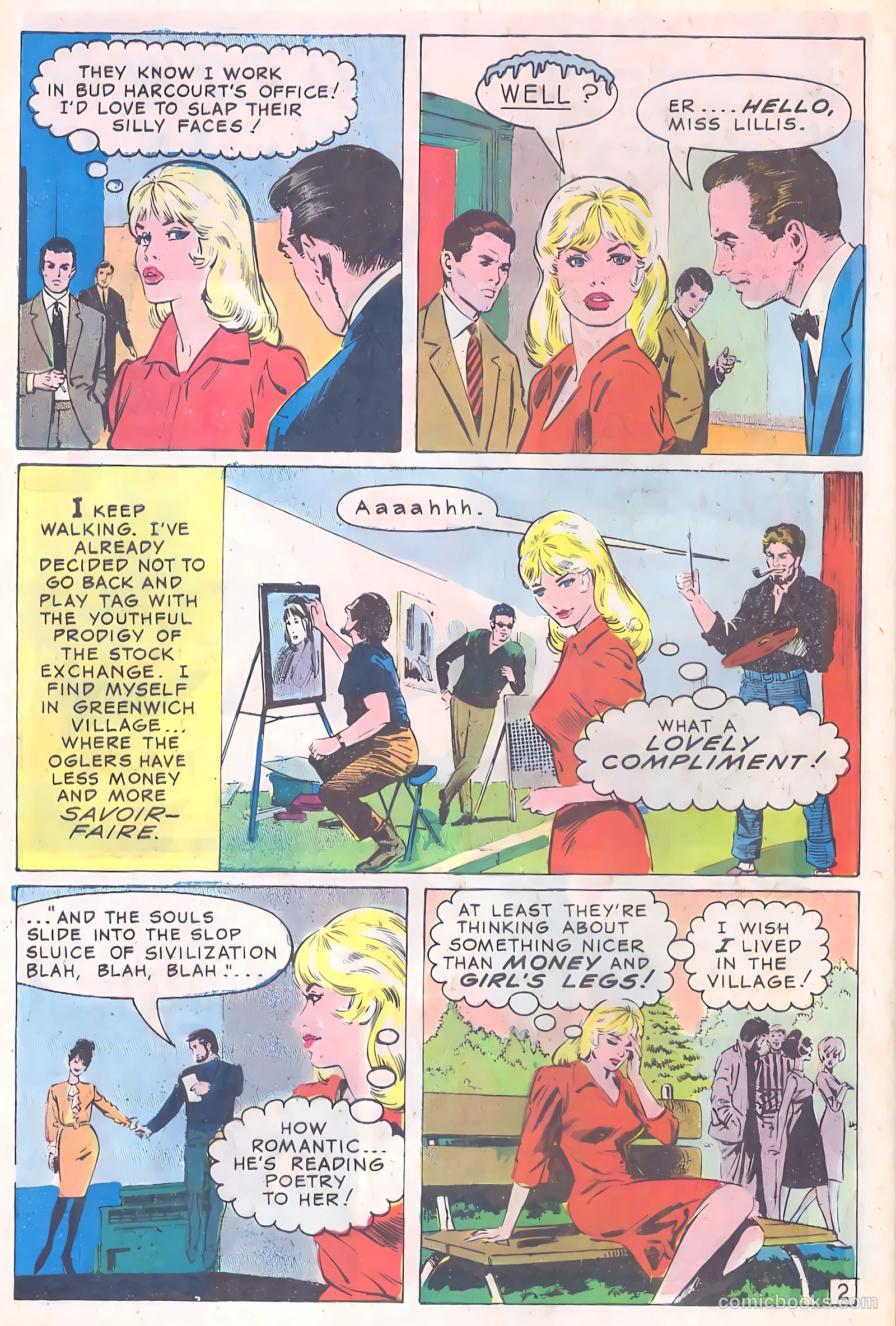Career Girl Romances #40 (1967) — page 4 of 37