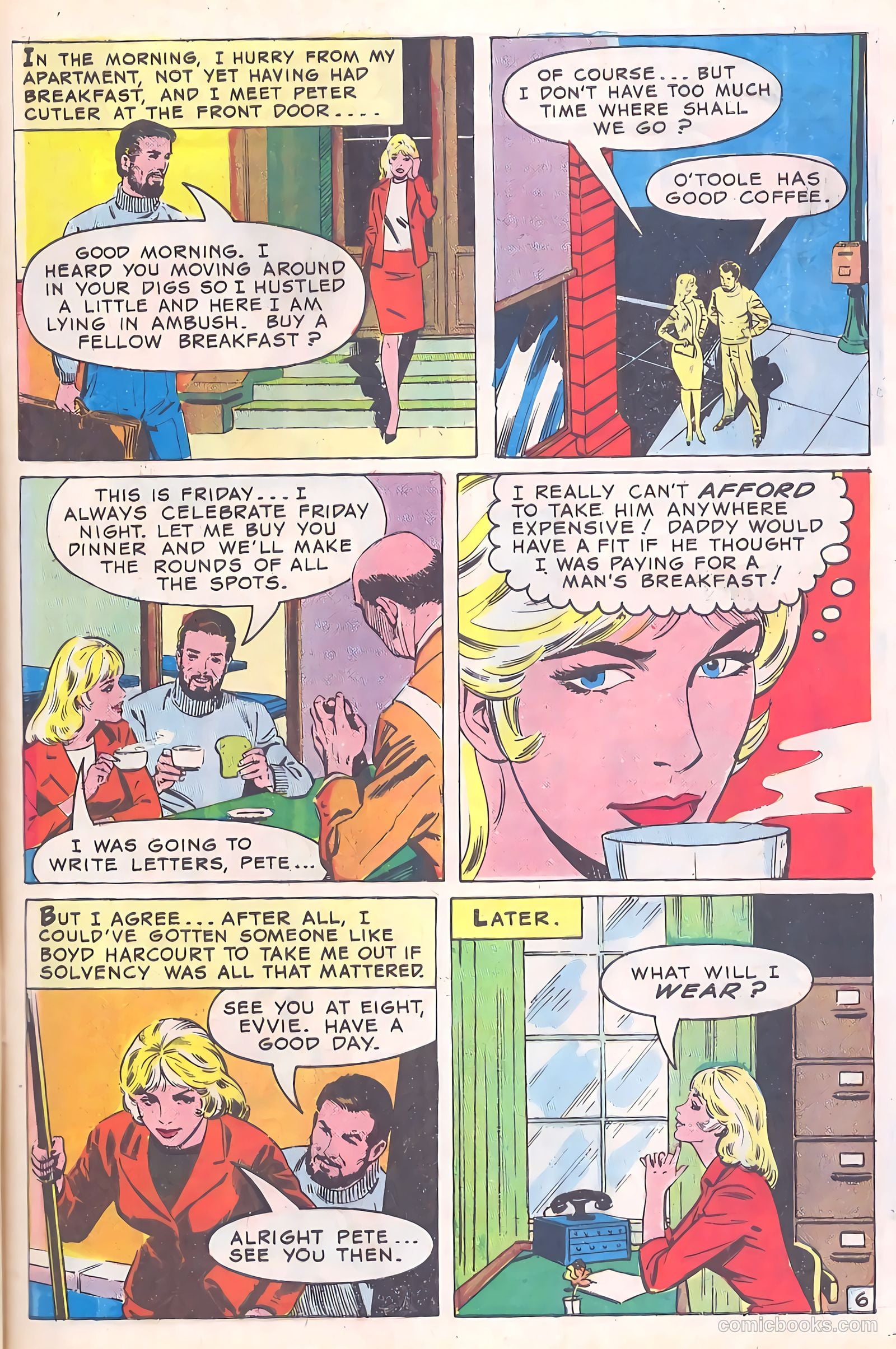 Career Girl Romances #40 (1967) — page 9 of 37