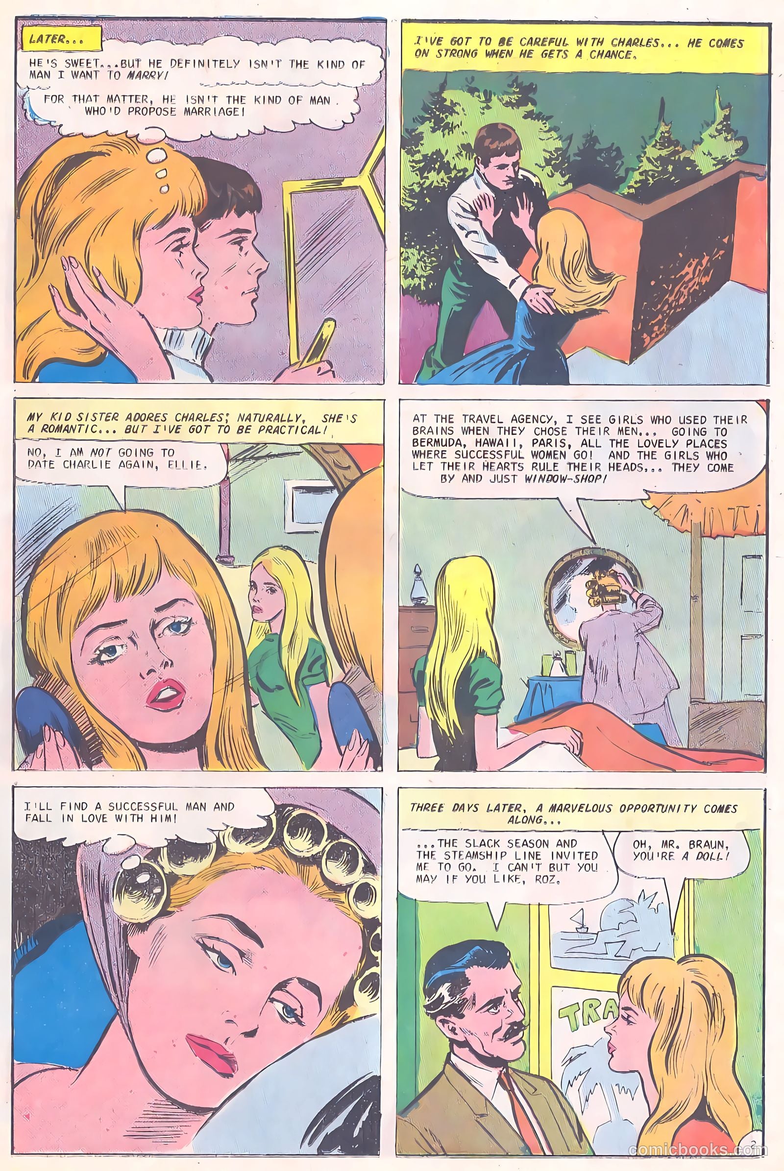Career Girl Romances #40 (1967) — page 15 of 37