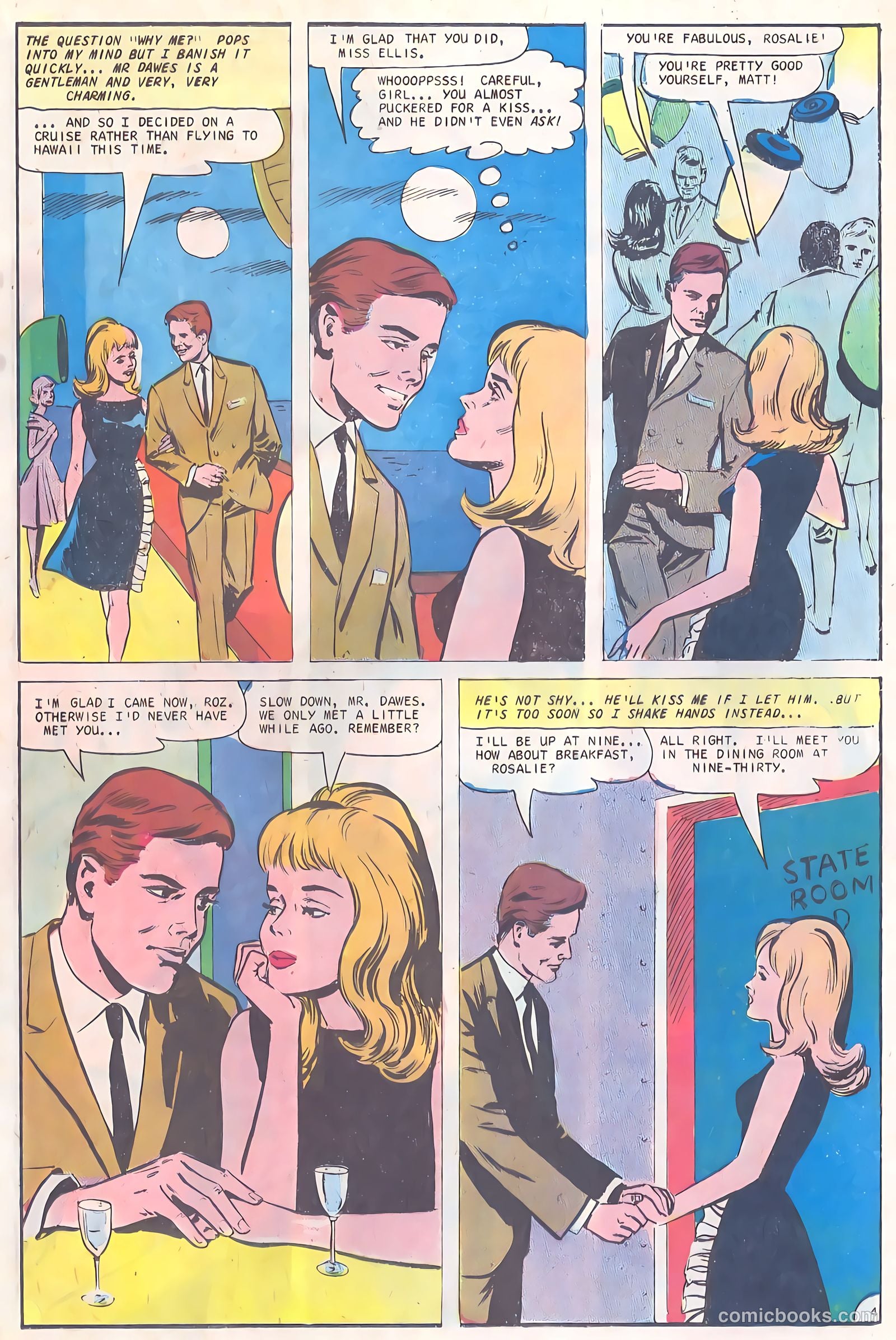 Career Girl Romances #40 (1967) — page 17 of 37