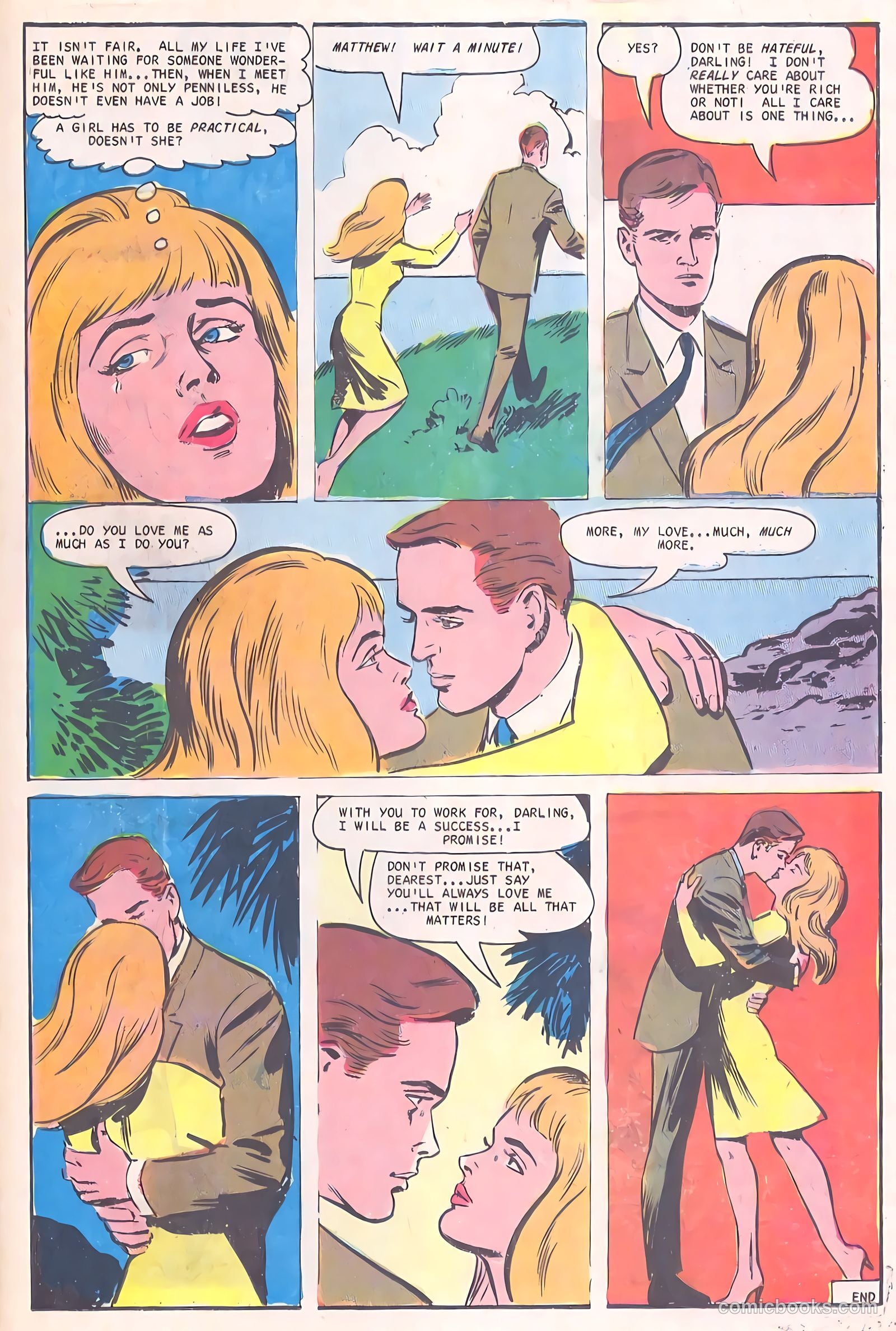 Career Girl Romances #40 (1967) — page 21 of 37