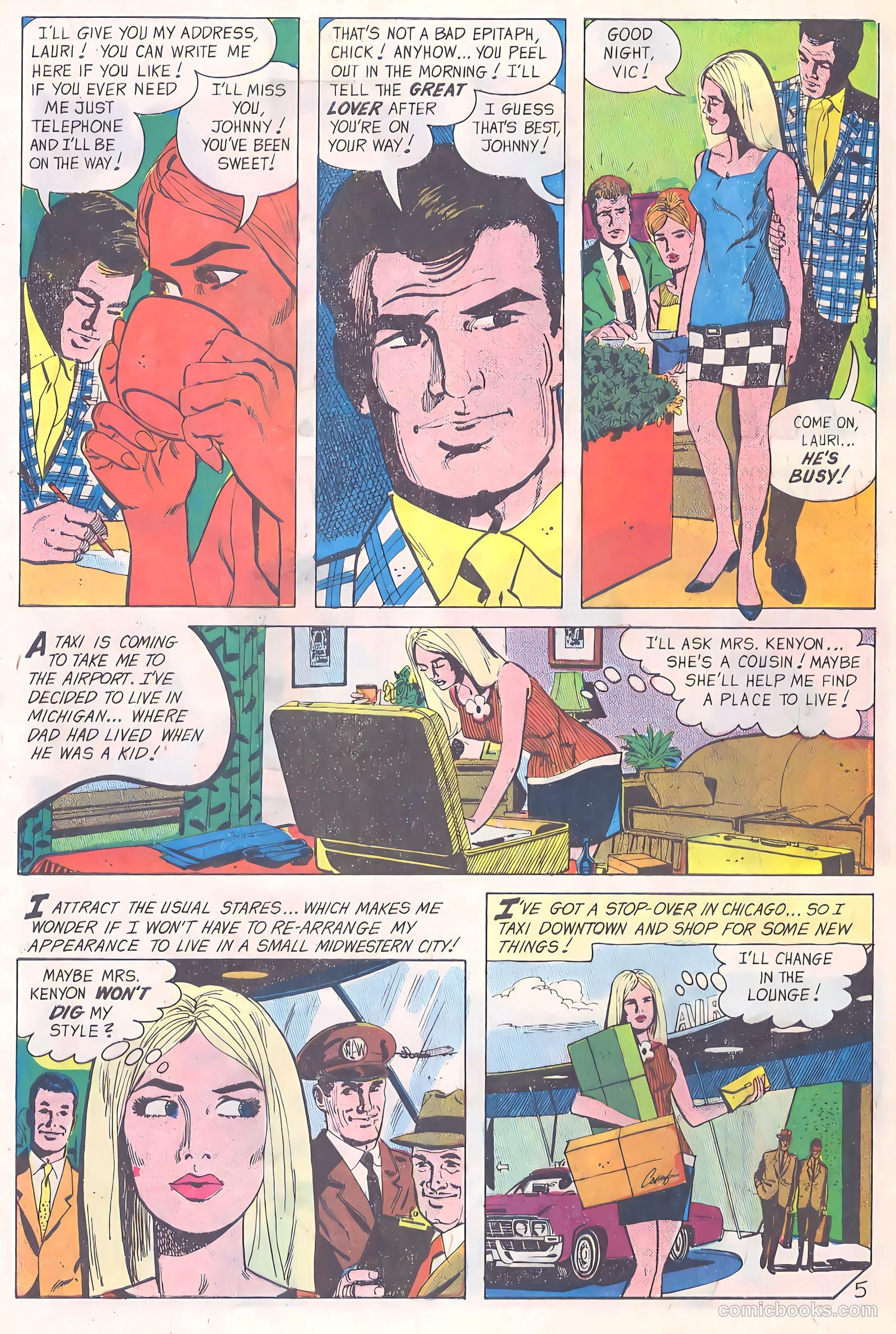 Career Girl Romances #40 (1967) — page 28 of 37