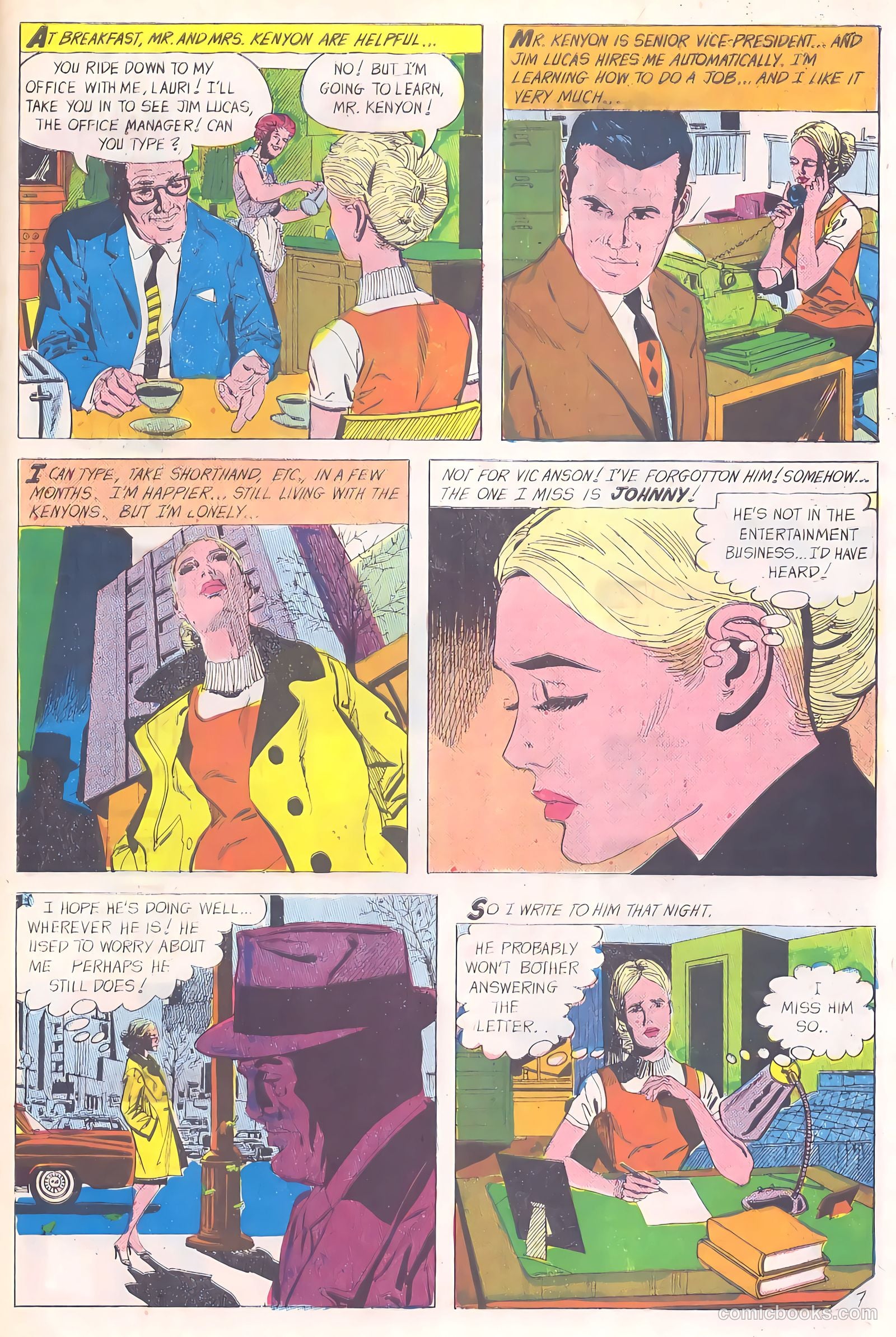 Career Girl Romances #40 (1967) — page 31 of 37