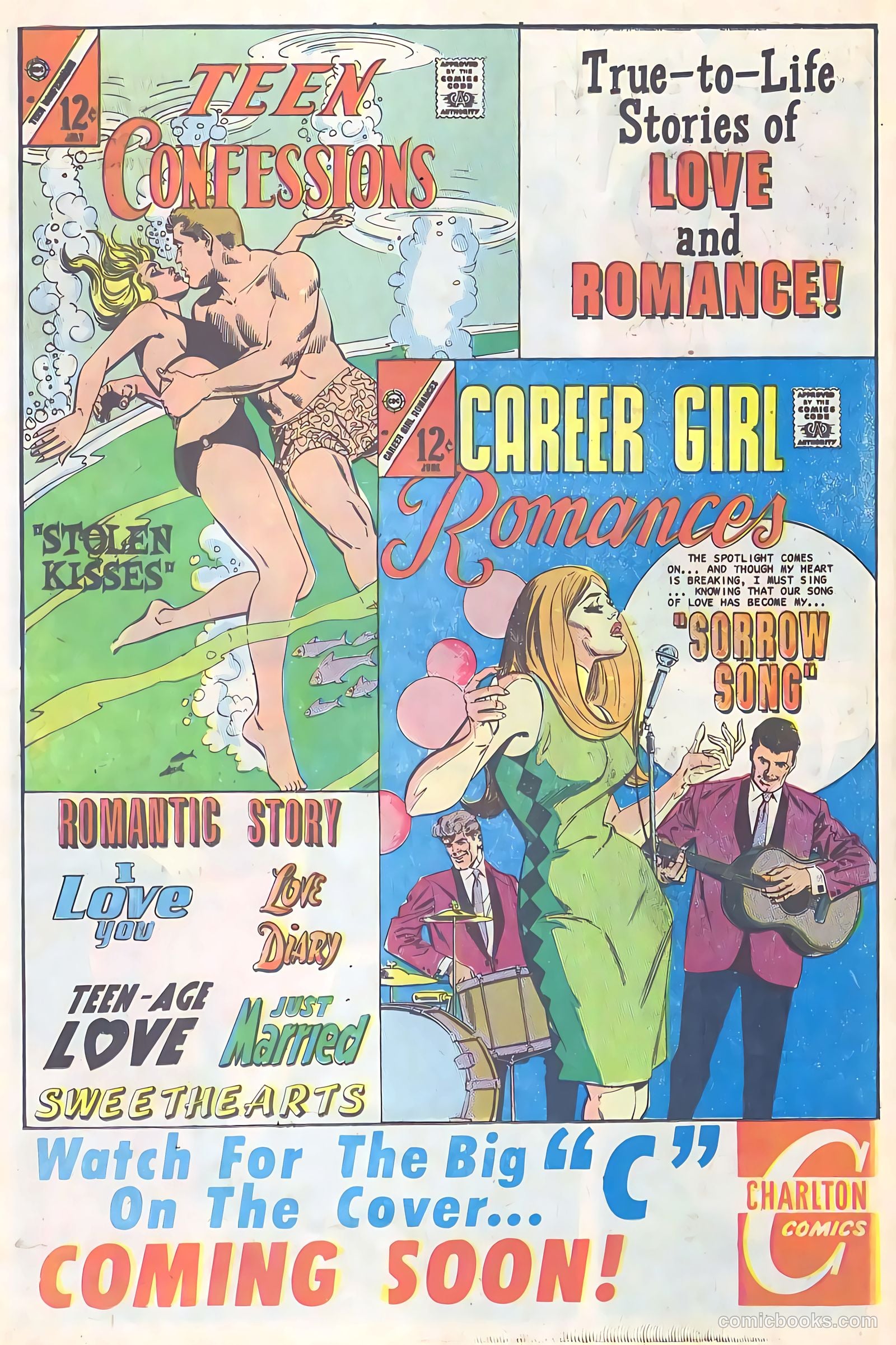 Career Girl Romances #40 (1967) — page 33 of 37