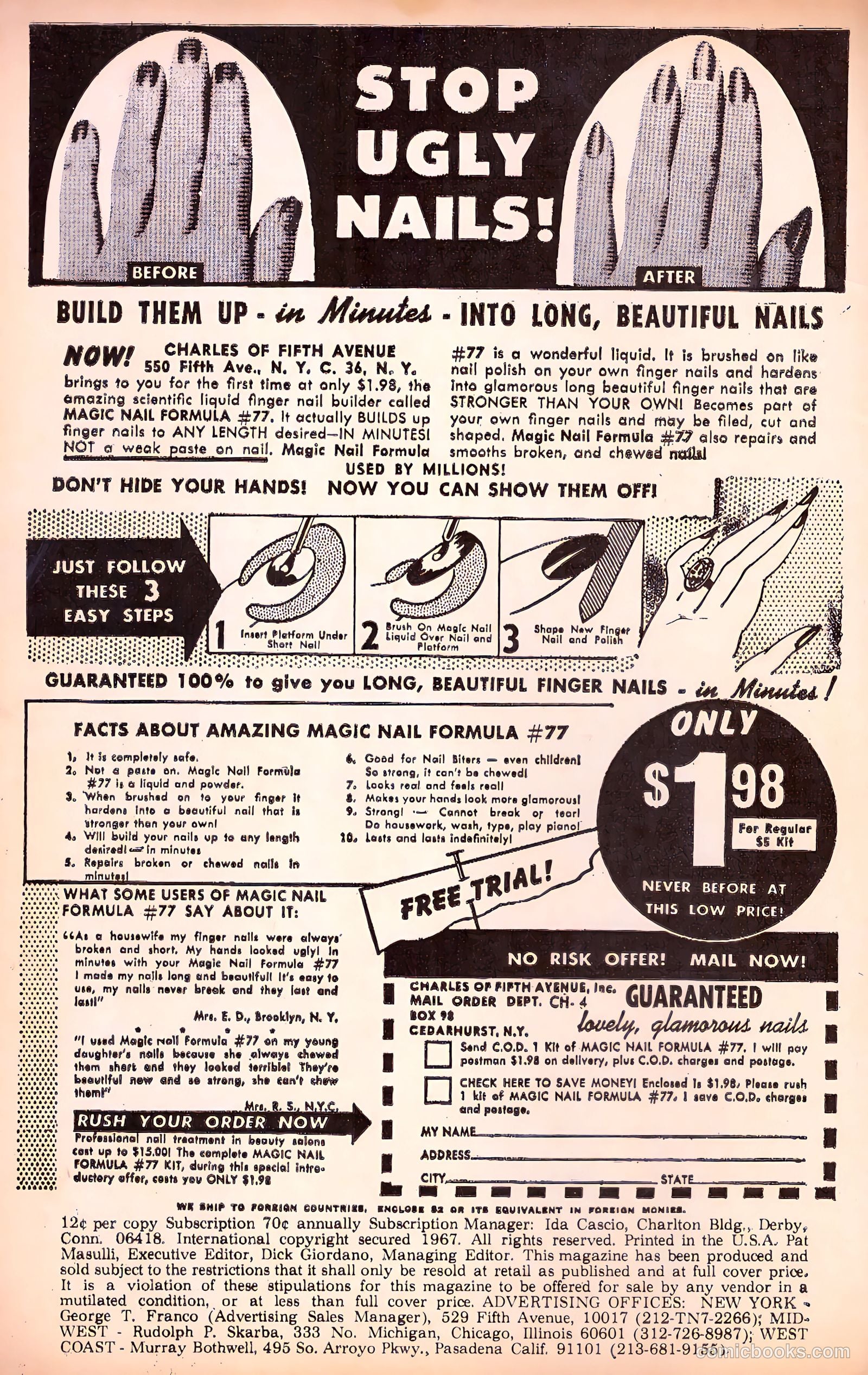 Career Girl Romances #41 (1967) — page 2 of 37