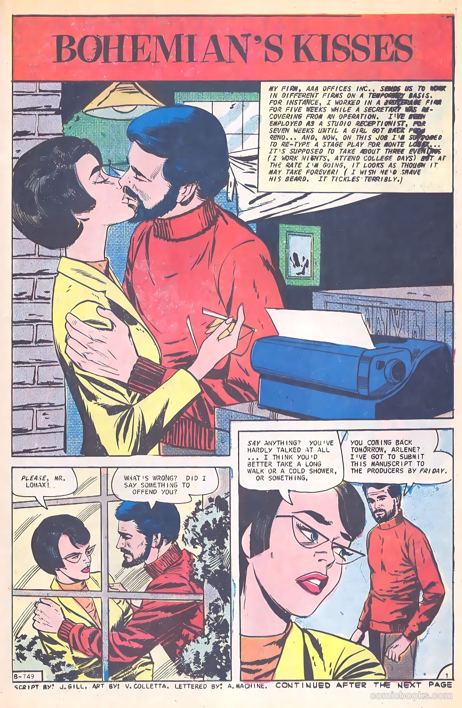 Career Girl Romances #41 (1967) — page 13 of 37