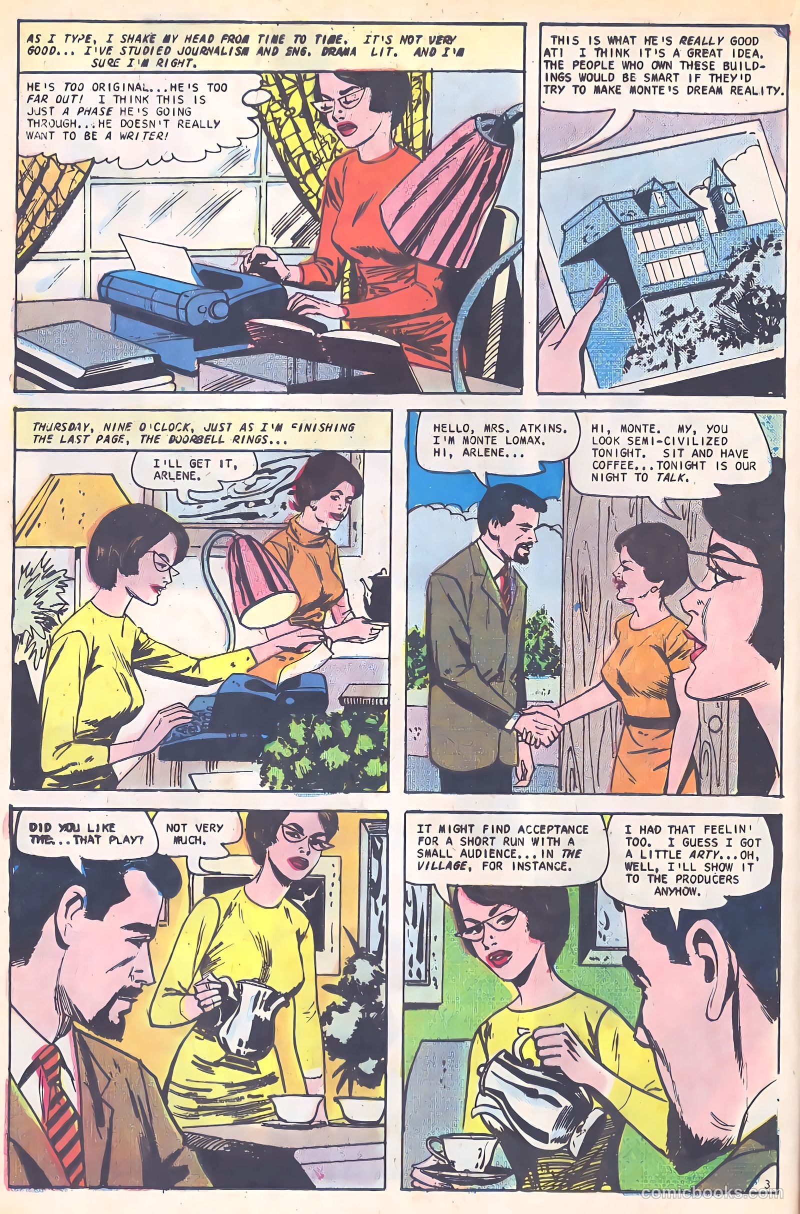 Career Girl Romances #41 (1967) — page 16 of 37