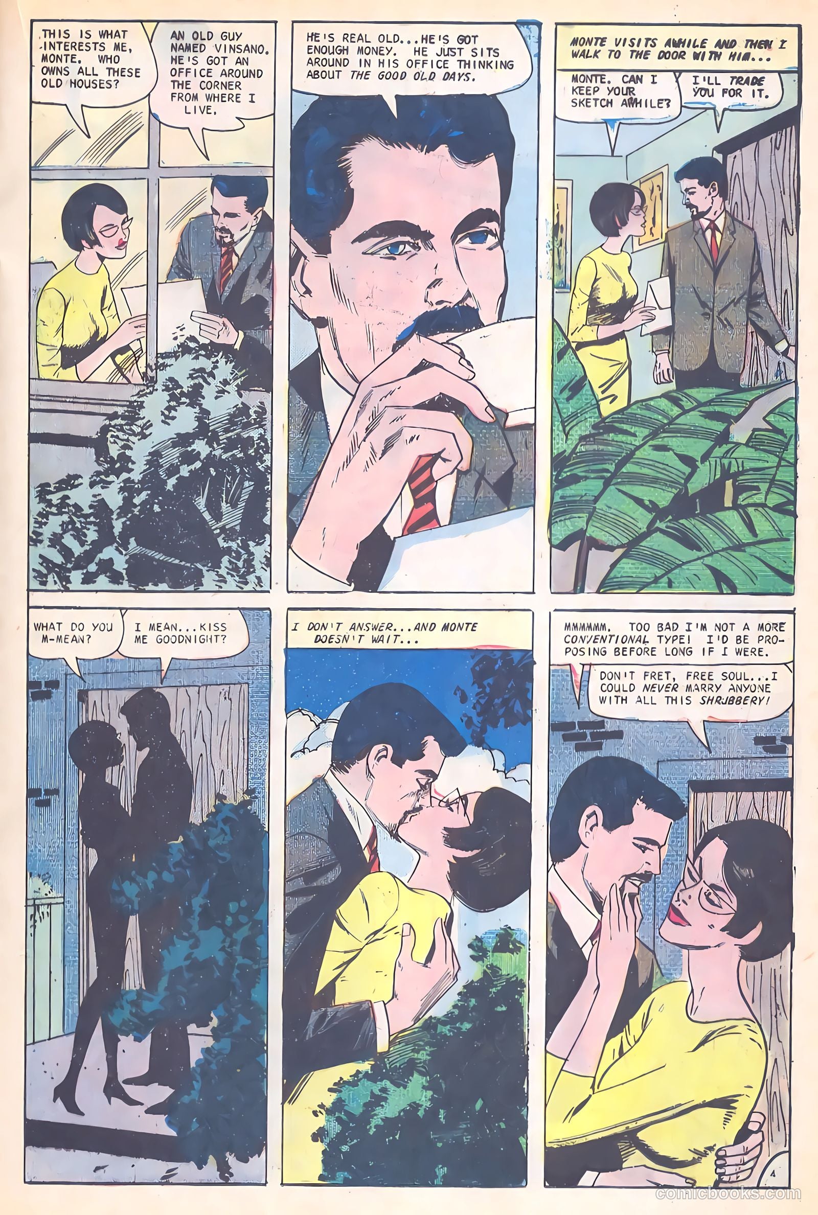 Career Girl Romances #41 (1967) — page 17 of 37