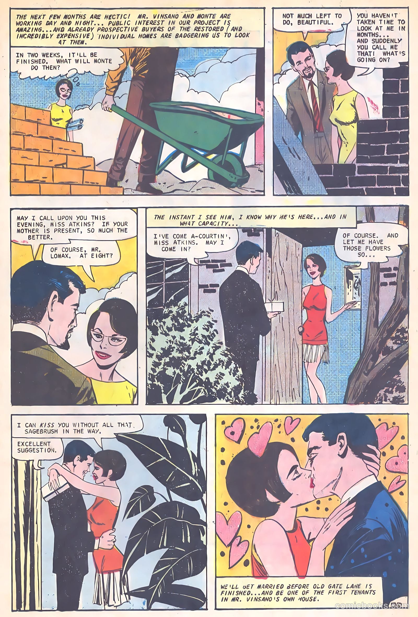 Career Girl Romances #41 (1967) — page 21 of 37