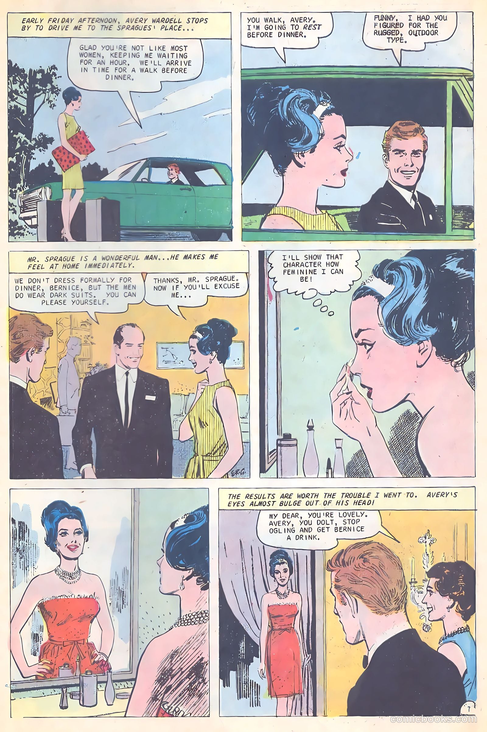 Career Girl Romances #41 (1967) — page 31 of 37
