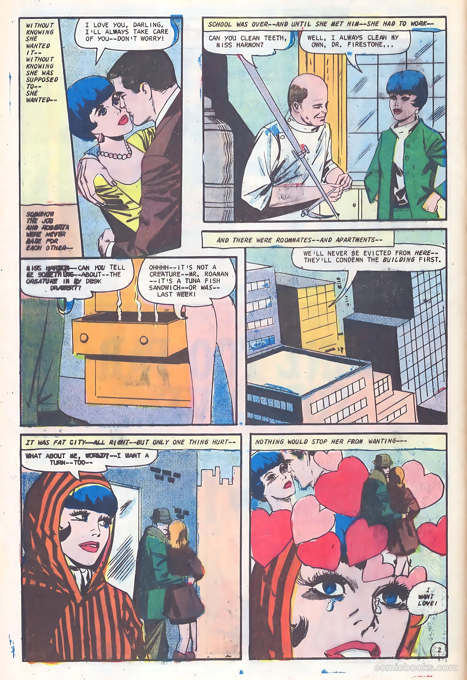 Career Girl Romances #42 (1967) — page 4 of 37